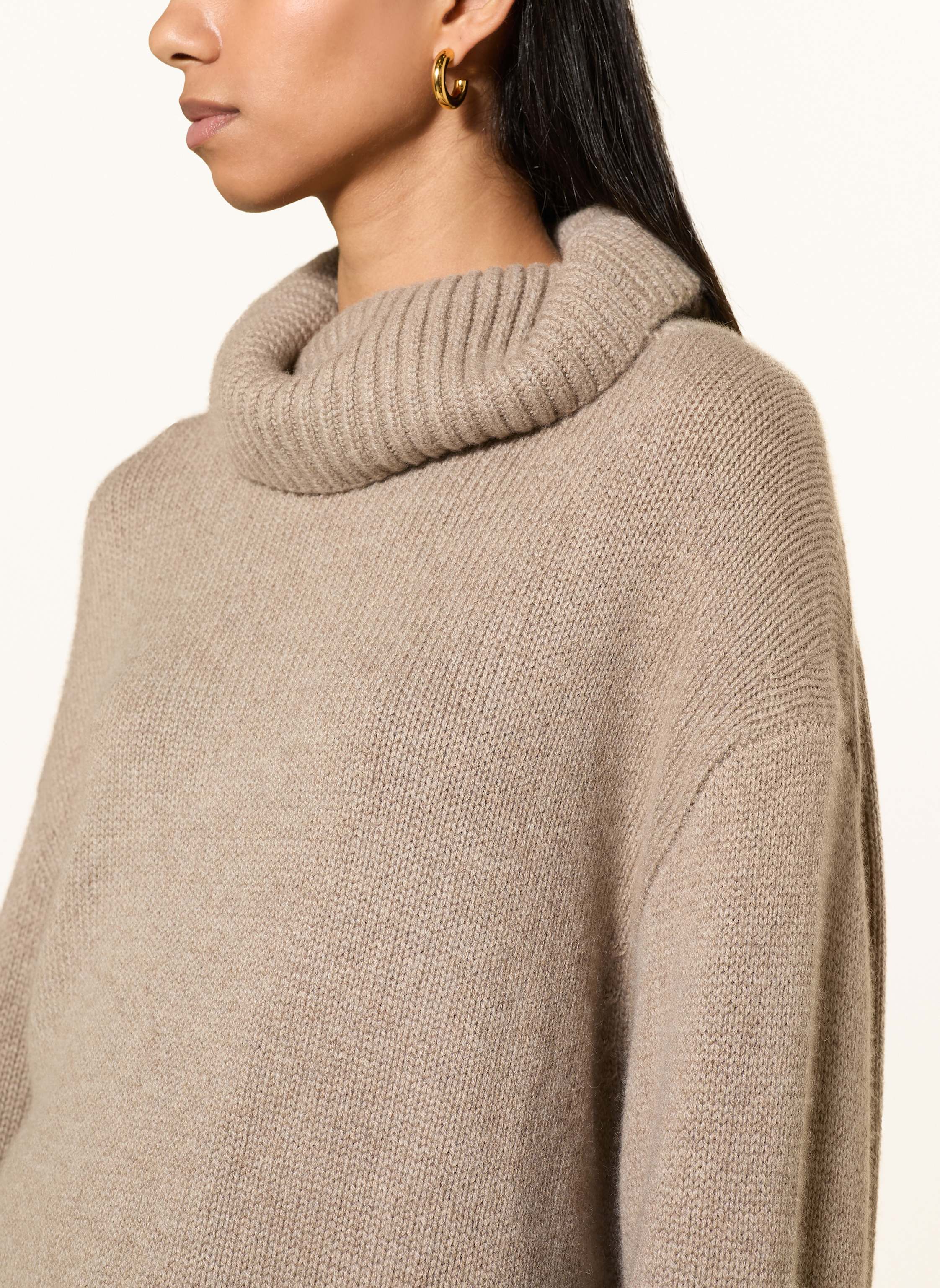 Thumbnail - Lisa Yang Rollkragenpullover Holly Aus Cashmere beige