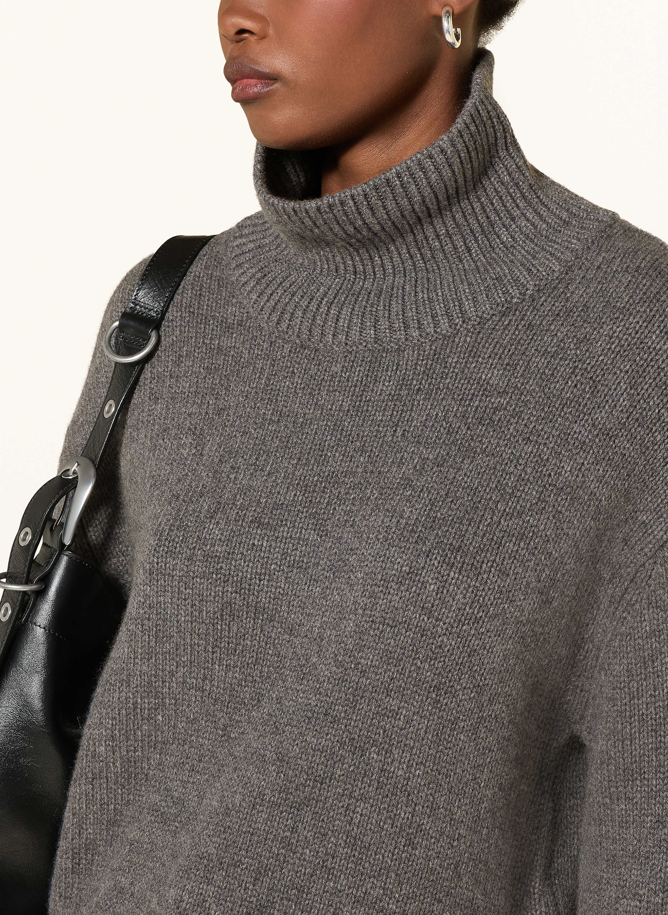 Thumbnail - Lisa Yang Cashmere-Pullover Fleur grau