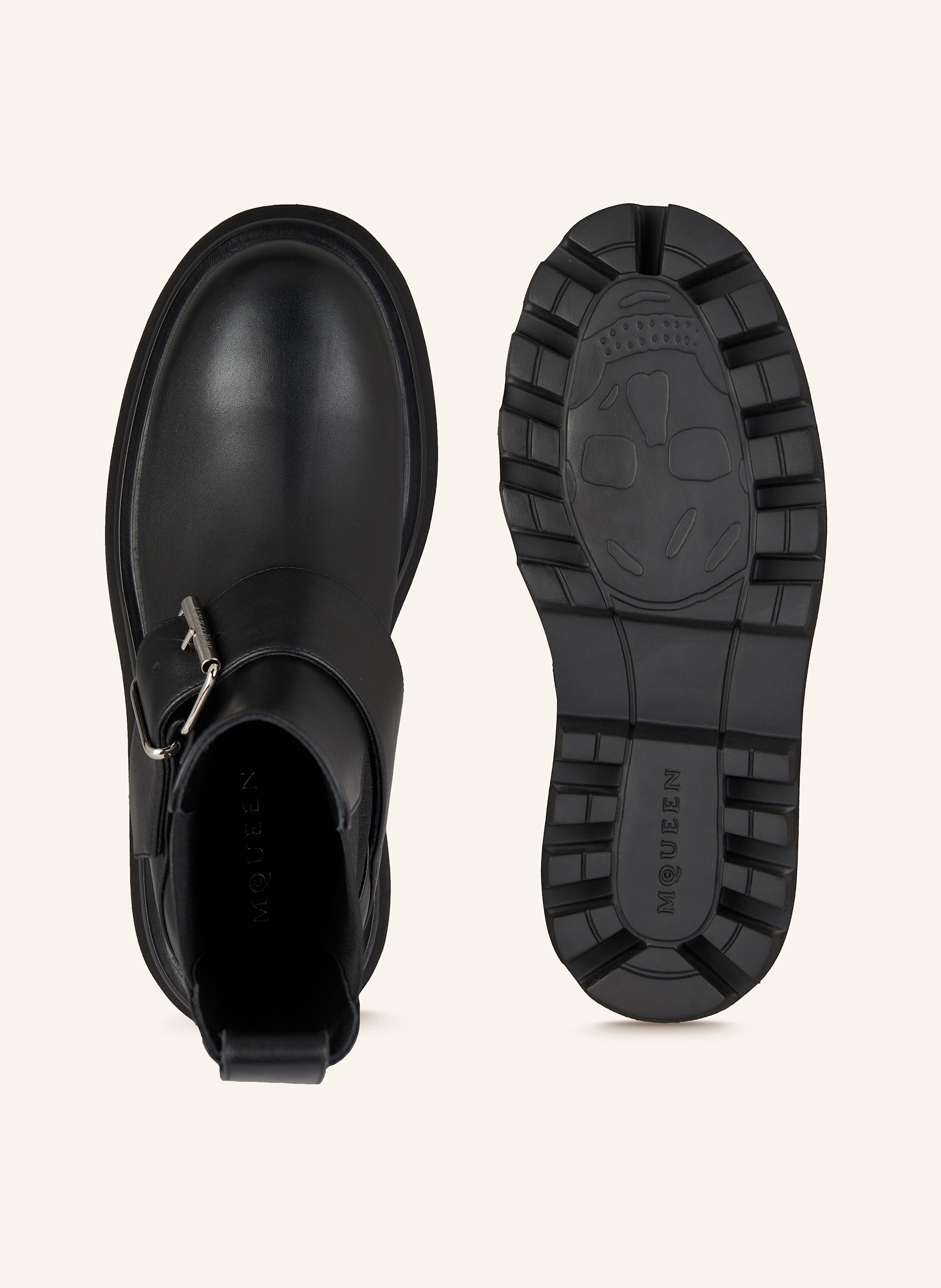 Thumbnail - Mcqueen Chelsea-Boots schwarz