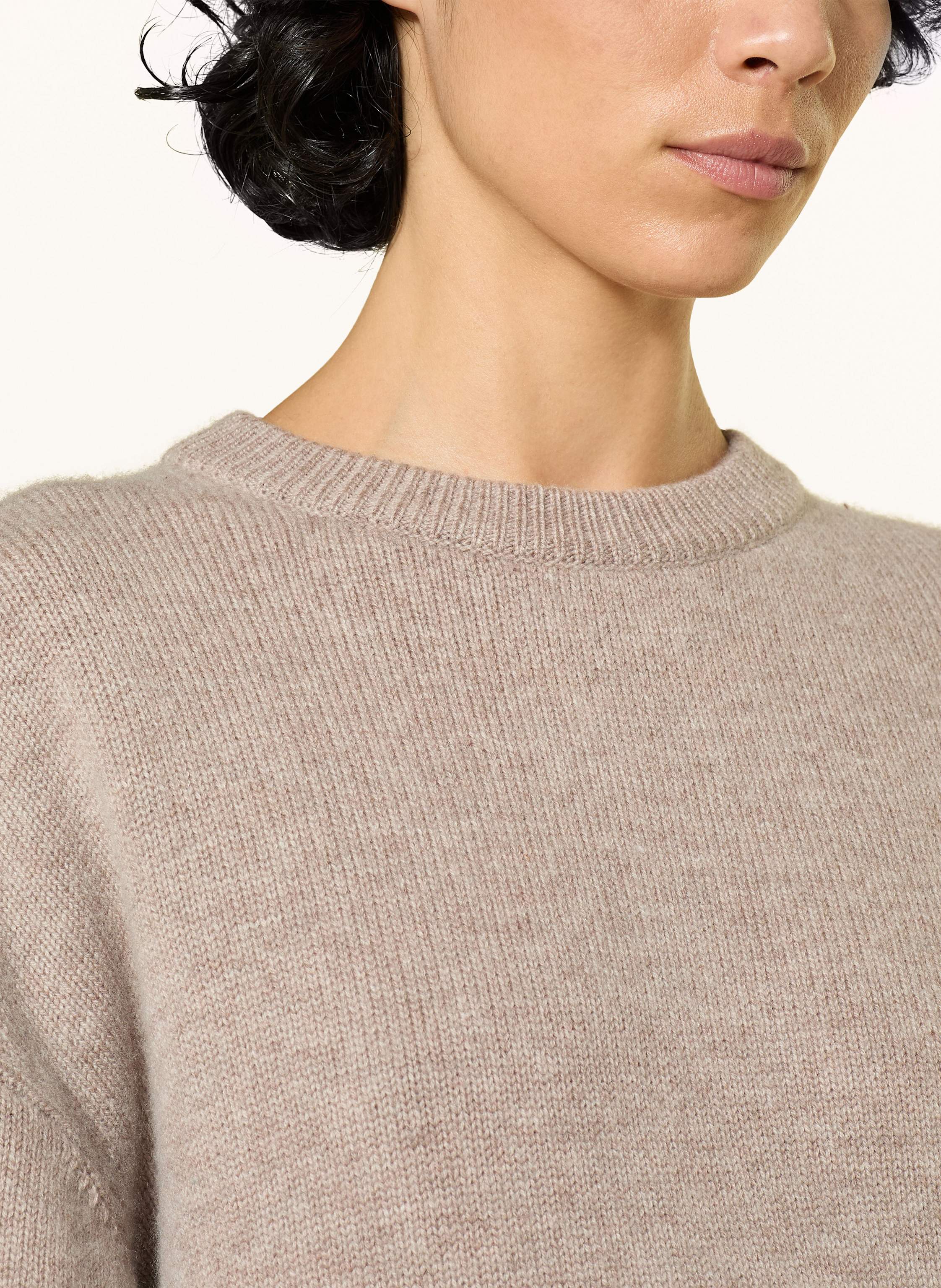 Thumbnail - Alcidia Da Veiga Pullover Gloria Mit Cashmere Und 3/4-Arm beige
