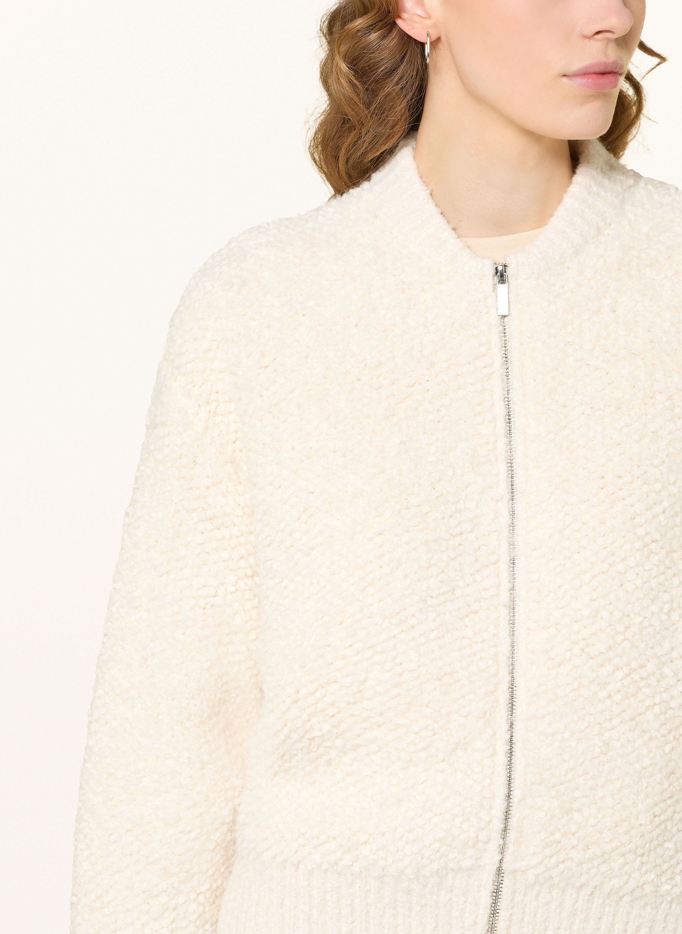 Thumbnail - Someday Teddyfell-Jacke Tilara beige