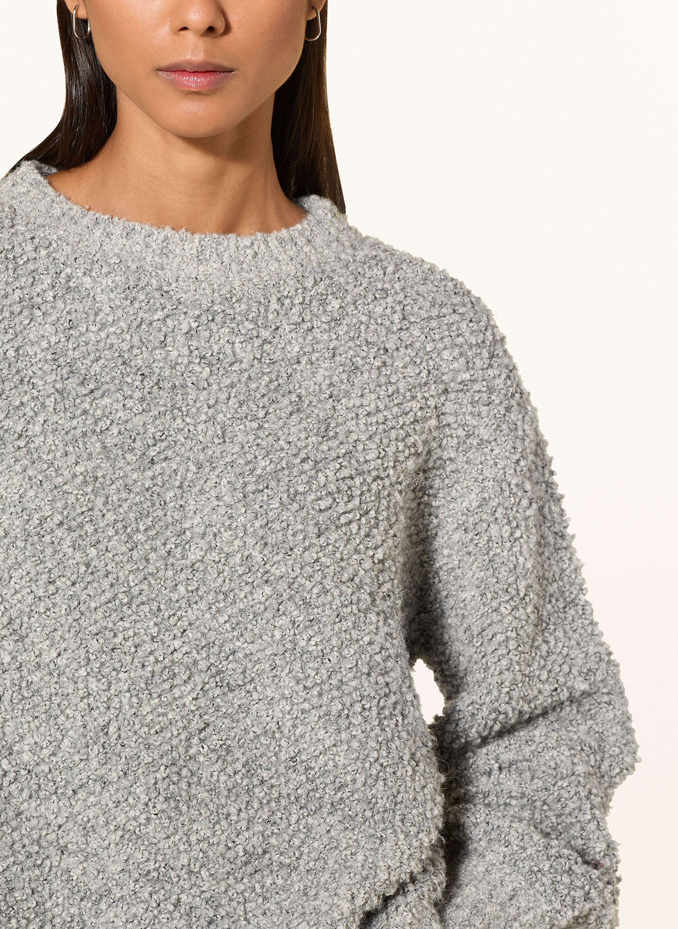 Thumbnail - Someday Teddyfell-Pullover Telena beige