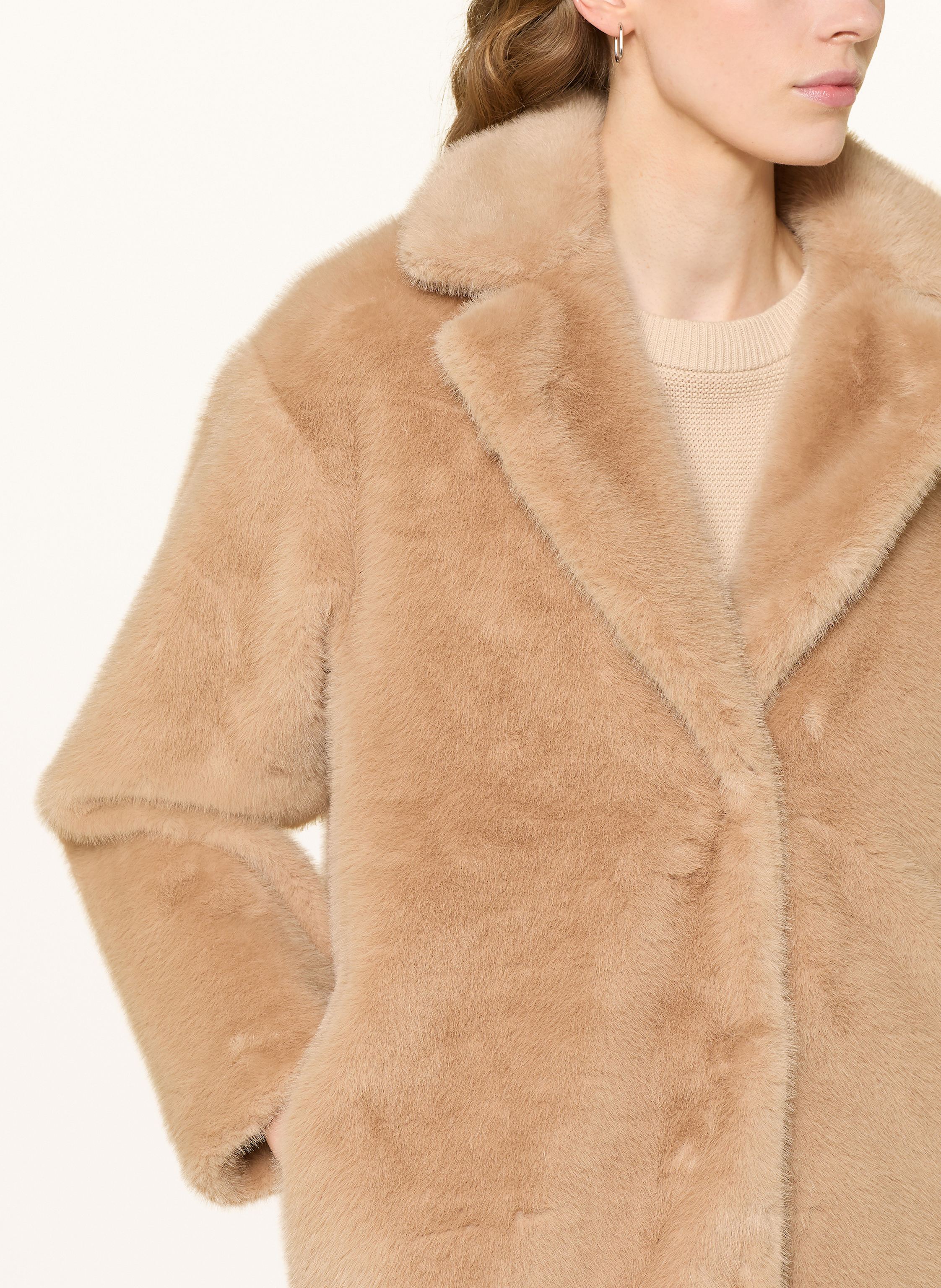 Thumbnail - Someday Kunstfell-Mantel Vaarila beige