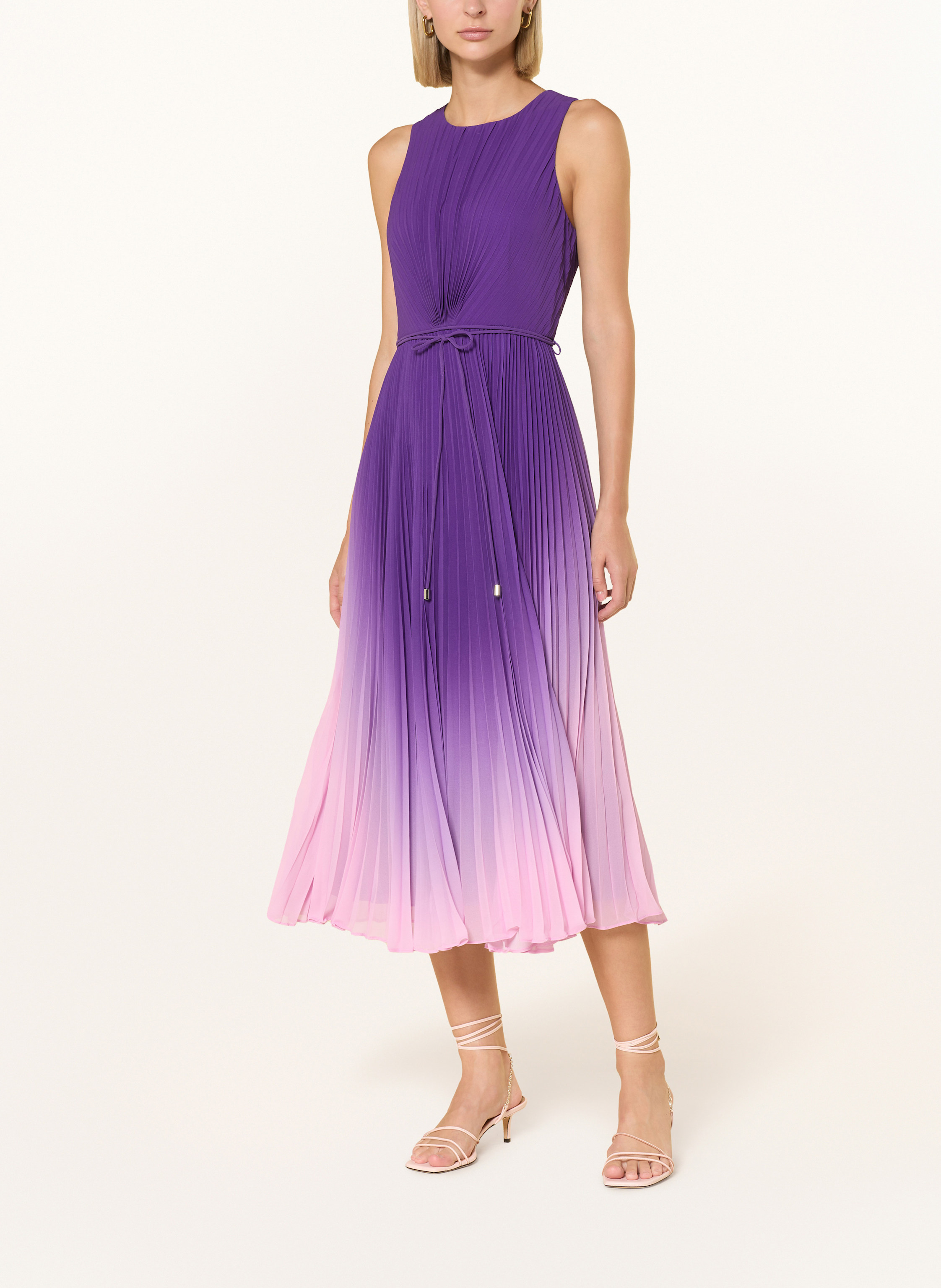 Thumbnail - Phase Eight Kleid Simara Mit Plissees lila