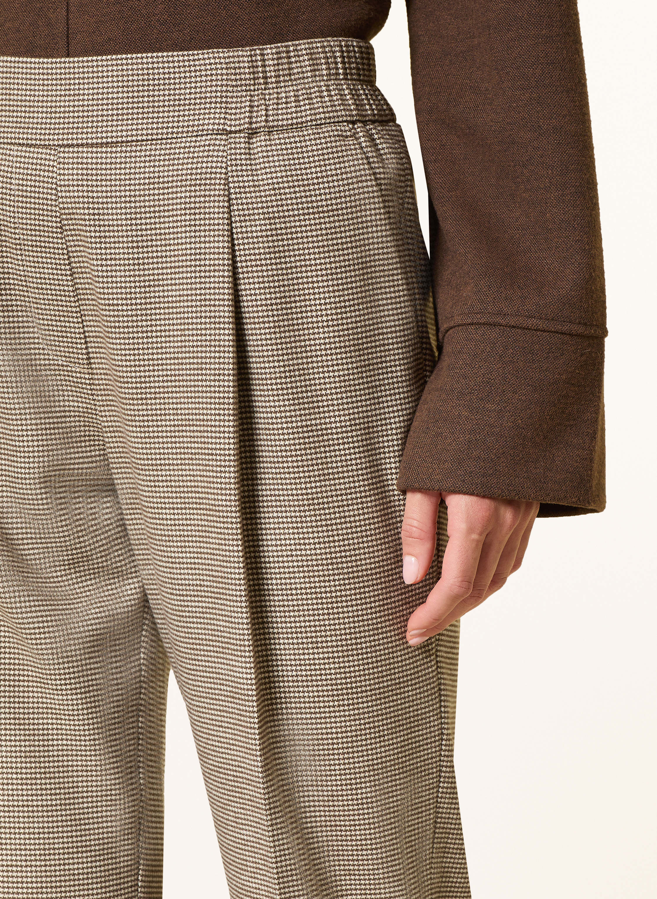 Thumbnail - Opus 7/8-Hose Maikito Pepita braun