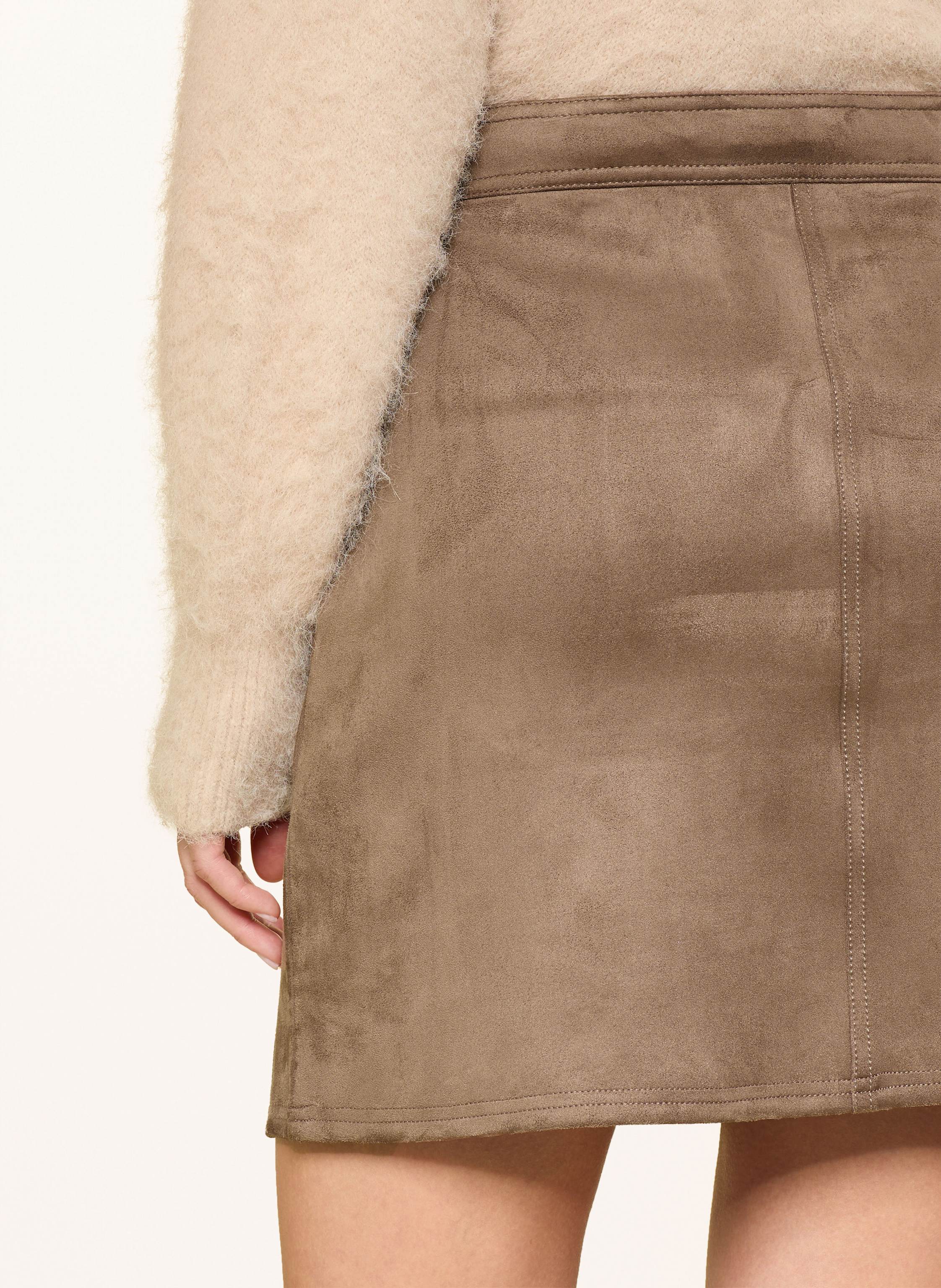 Thumbnail - Opus Rock Revlina Cozy In Lederoptik braun