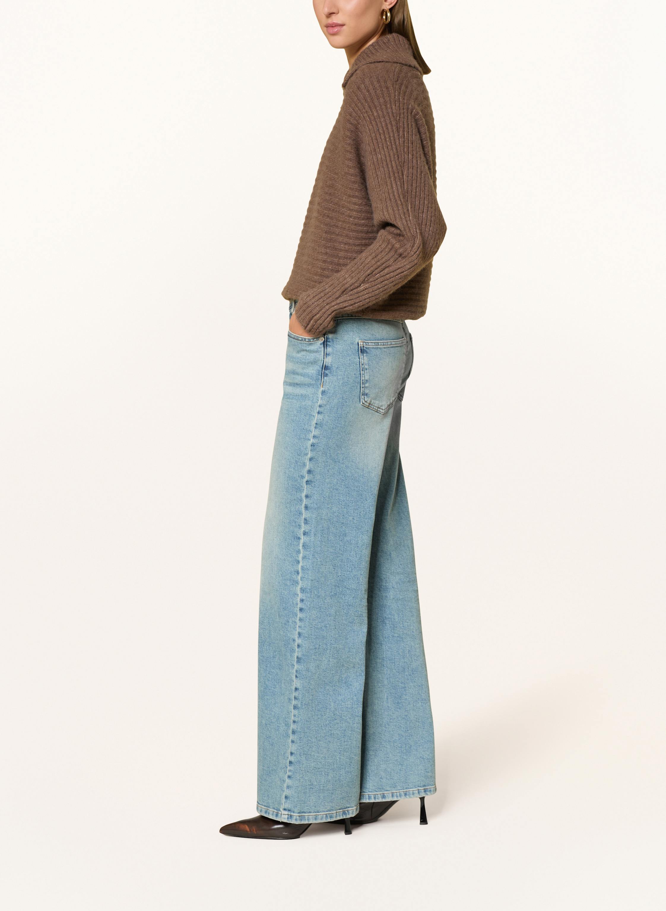 Thumbnail - Opus Wide Leg Jeans Minah blau