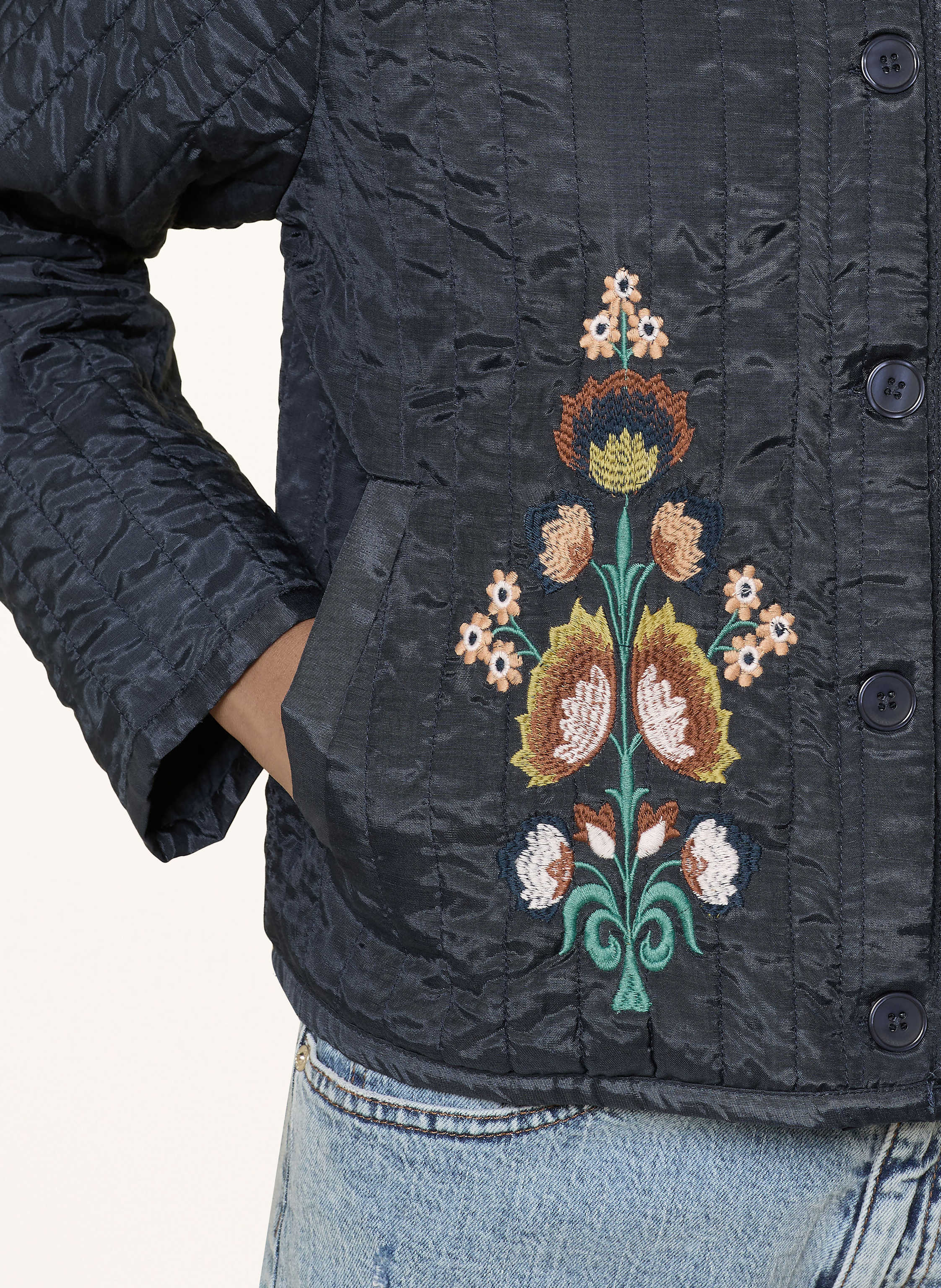 Thumbnail - Lollys Laundry Steppjacke Emiliall blau