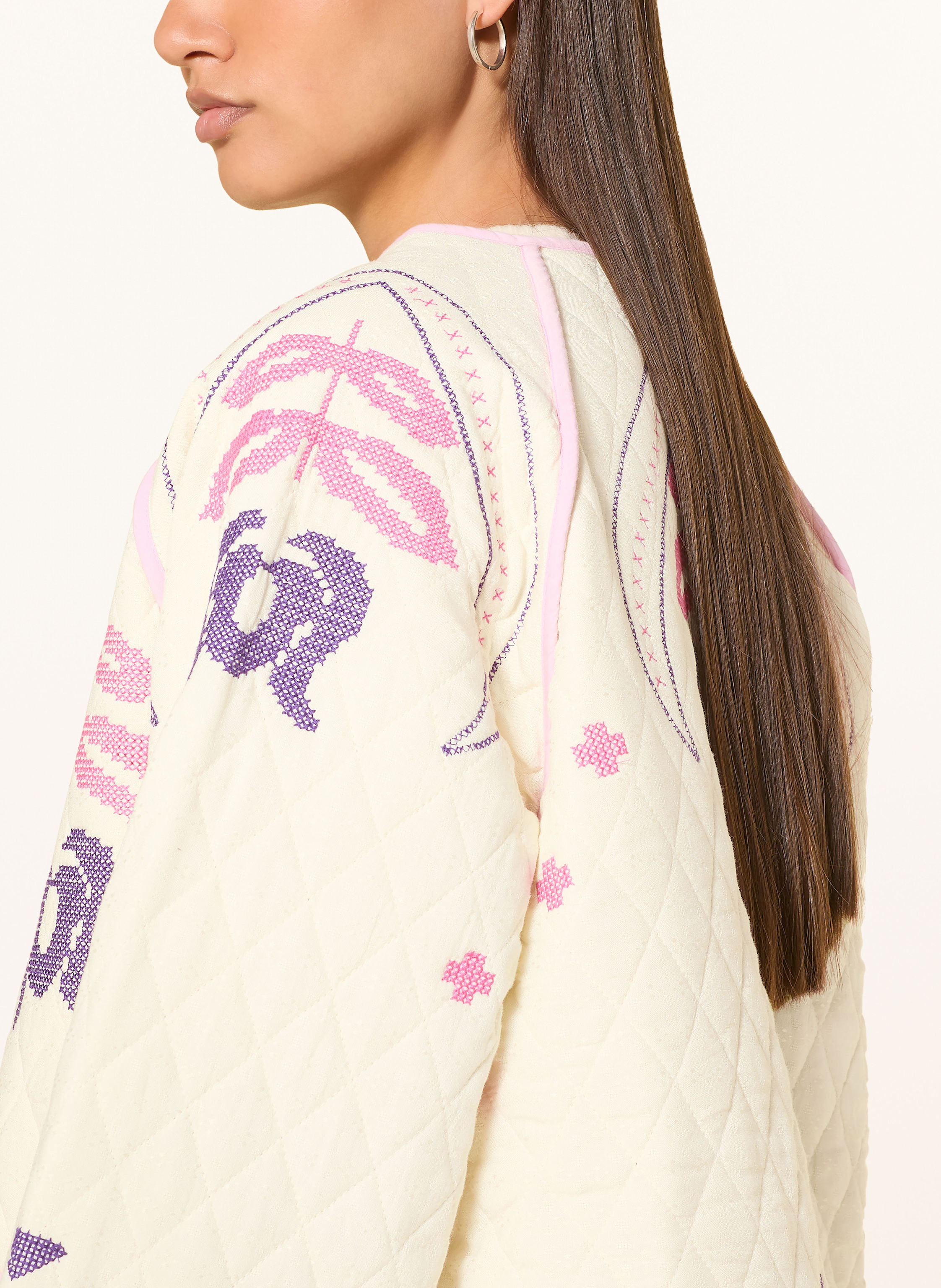 Thumbnail - Lollys Laundry Overjacket Wilmall weiss