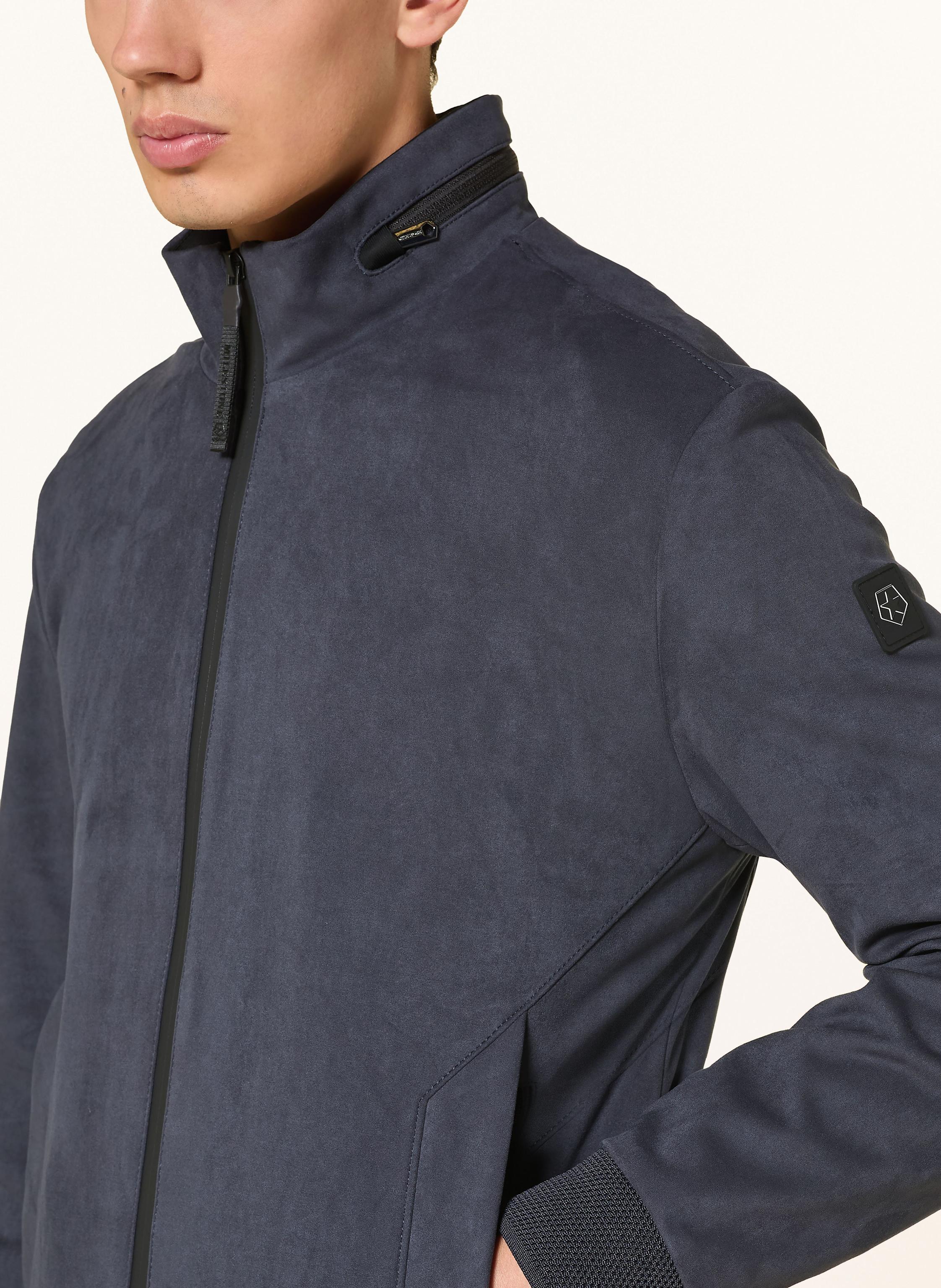Thumbnail - Milestone Blouson Msharris In Lederoptik blau