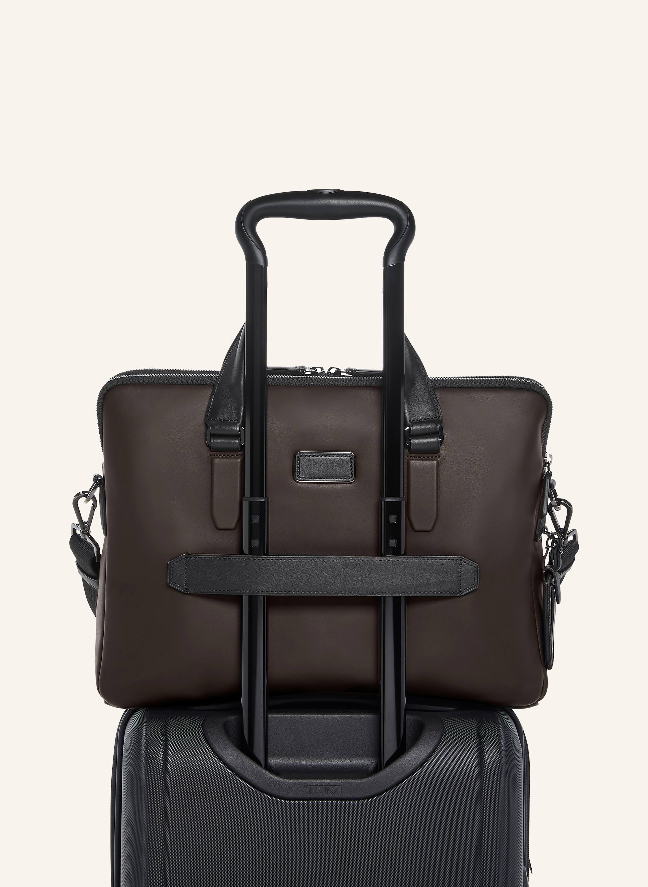 Thumbnail - Tumi Harrison Laptop-Tasche Sycamore braun