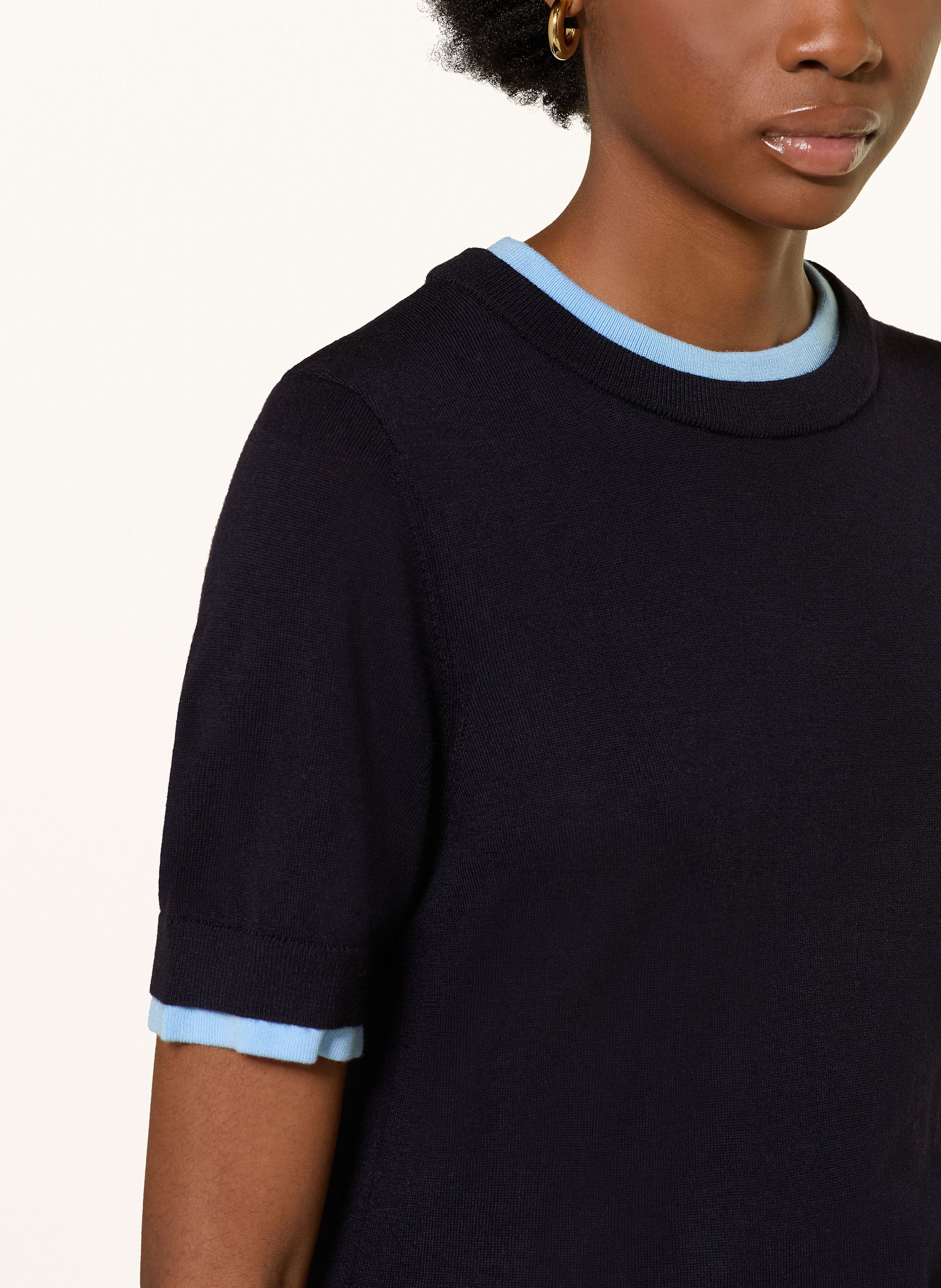 Thumbnail - Sandro Strickshirt blau