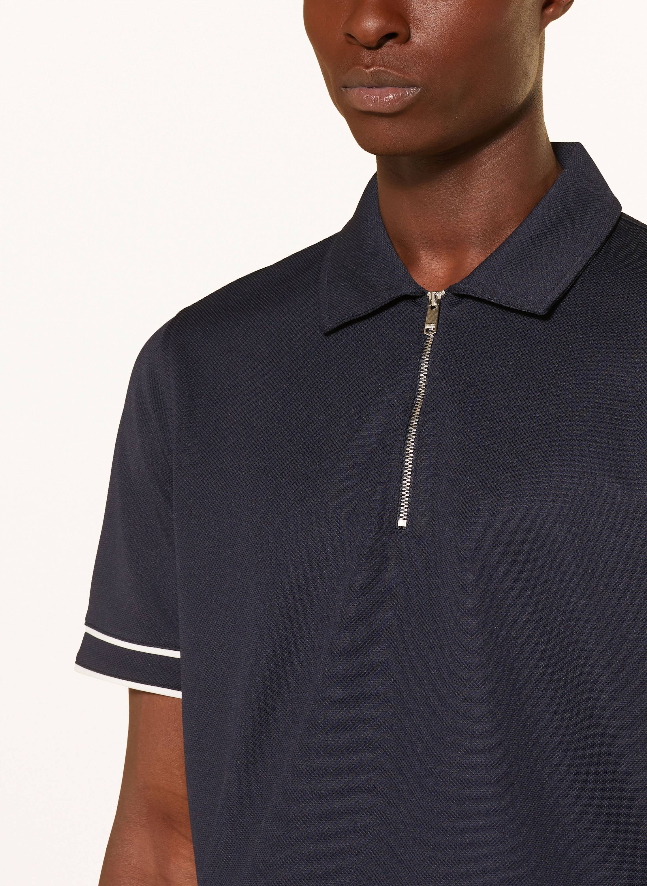 Thumbnail - Reiss Piqué-Poloshirt Zain blau