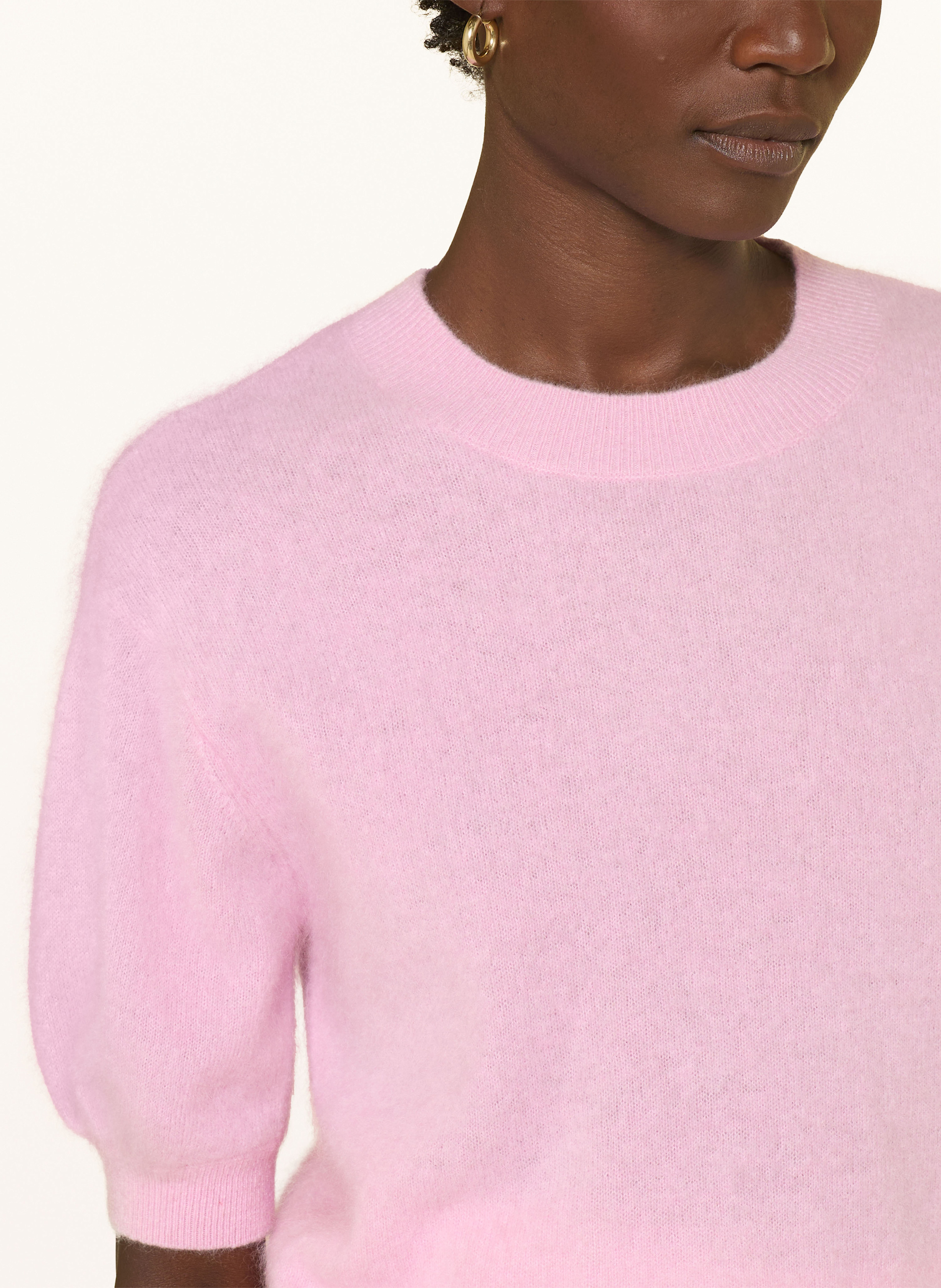 Thumbnail - Herzen's Angelegenheit Strickshirt Aus Cashmere rosa