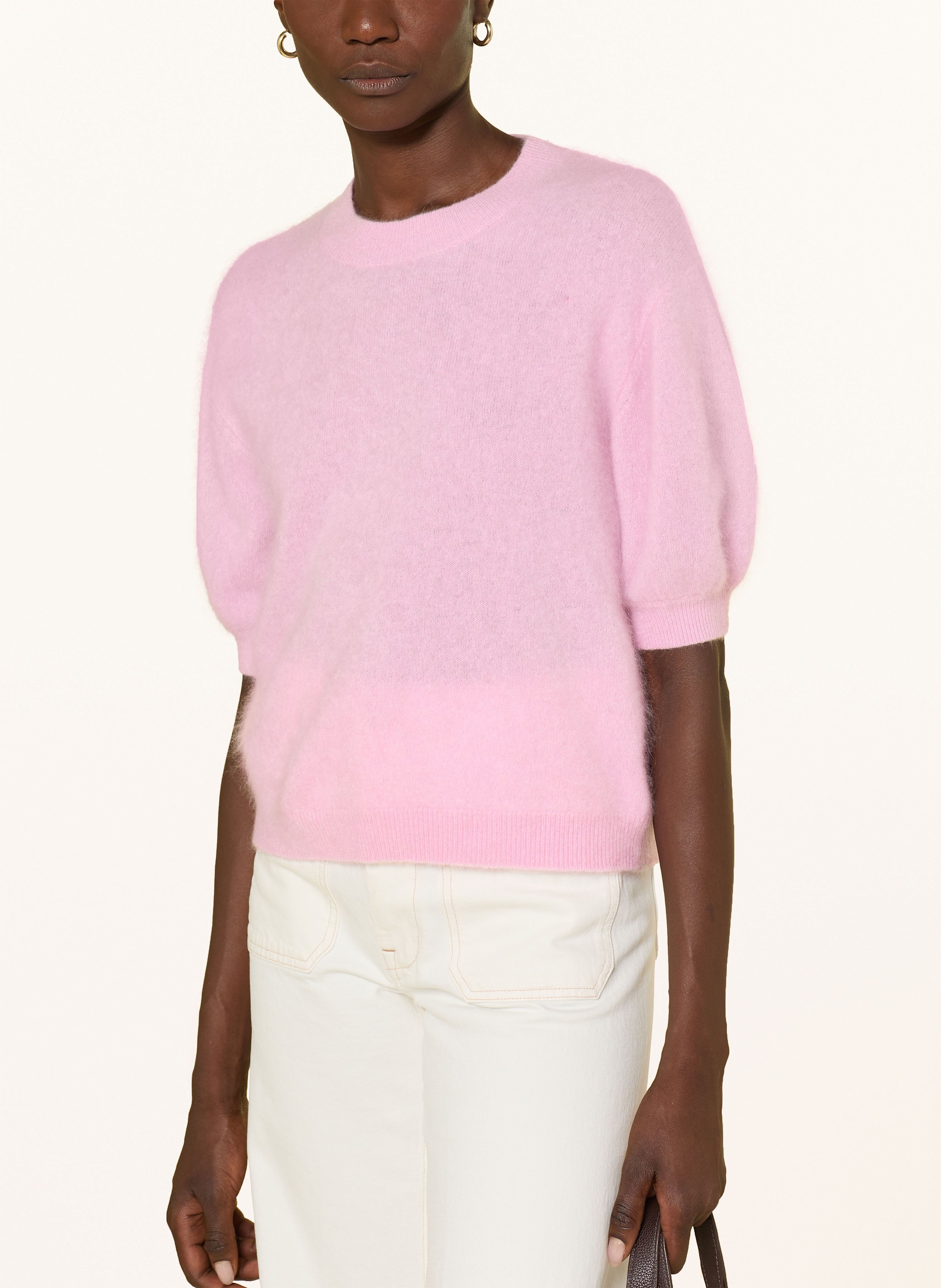 Thumbnail - Herzen's Angelegenheit Strickshirt Aus Cashmere rosa