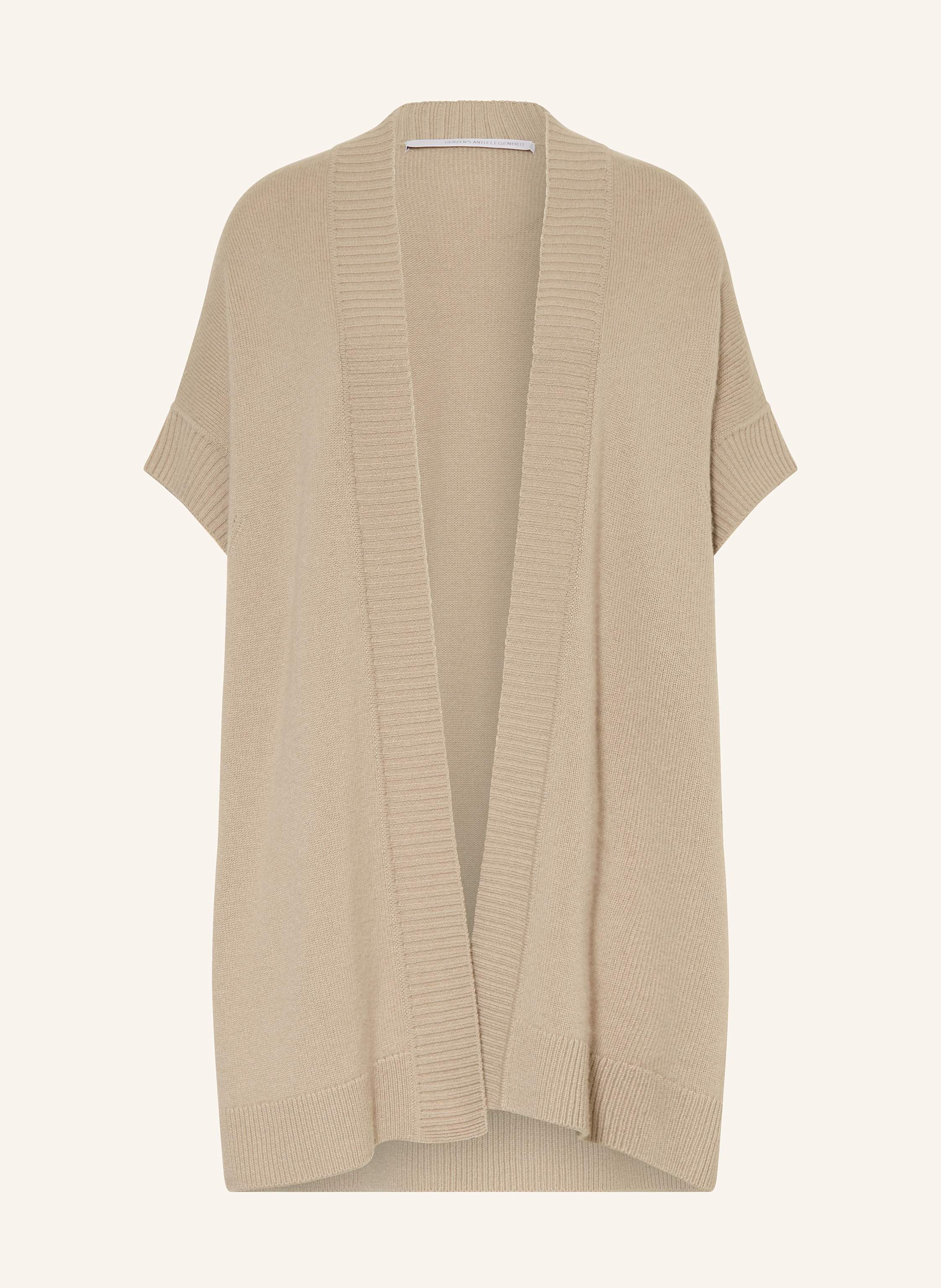 Herzen's Angelegenheit Strickhülle Mit Cashmere beige