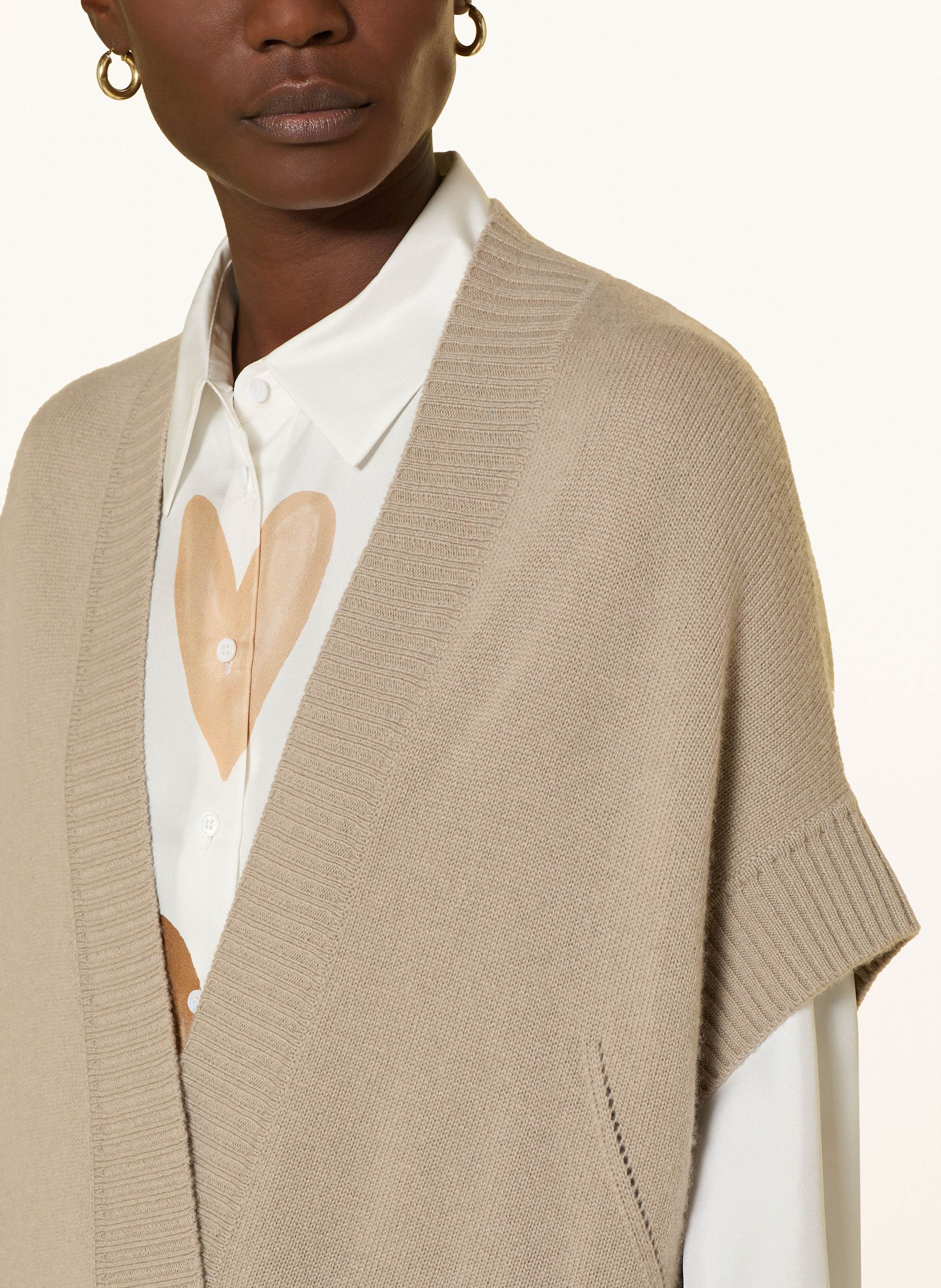 Thumbnail - Herzen's Angelegenheit Strickhülle Mit Cashmere beige