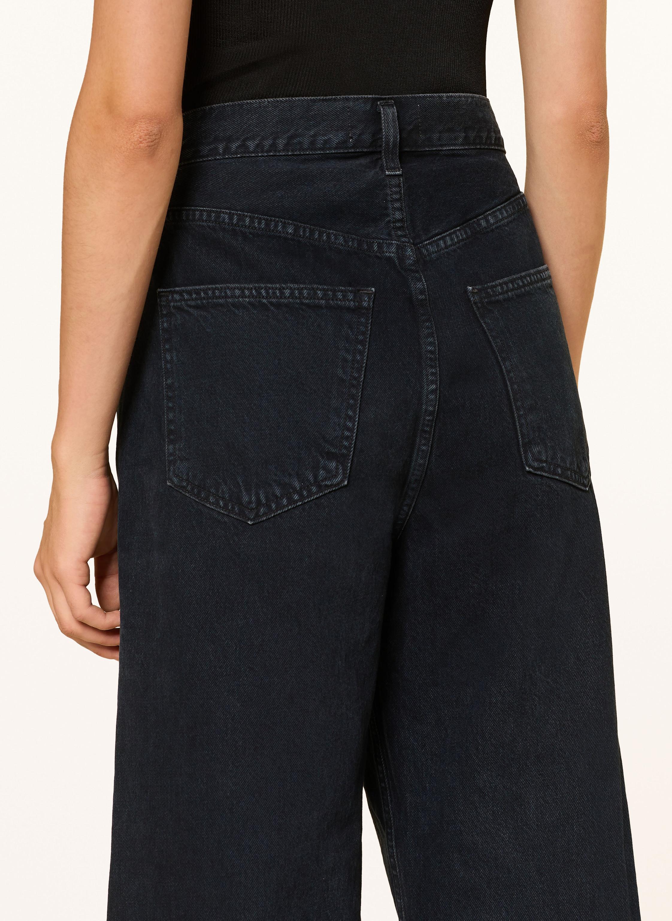 Thumbnail - Agolde Cropped Jeans schwarz