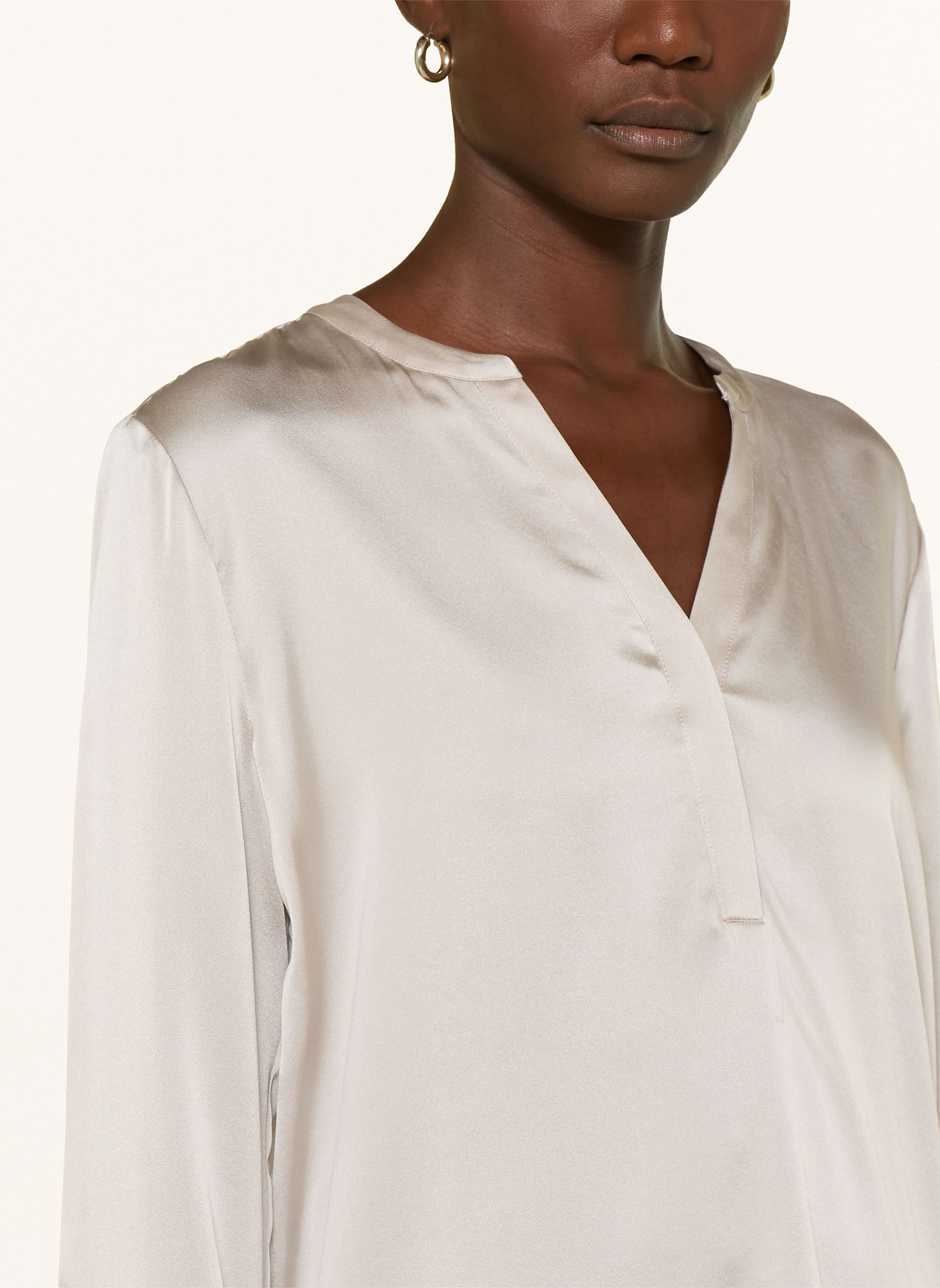 Thumbnail - Herzen's Angelegenheit Blusenshirt Aus Seide beige