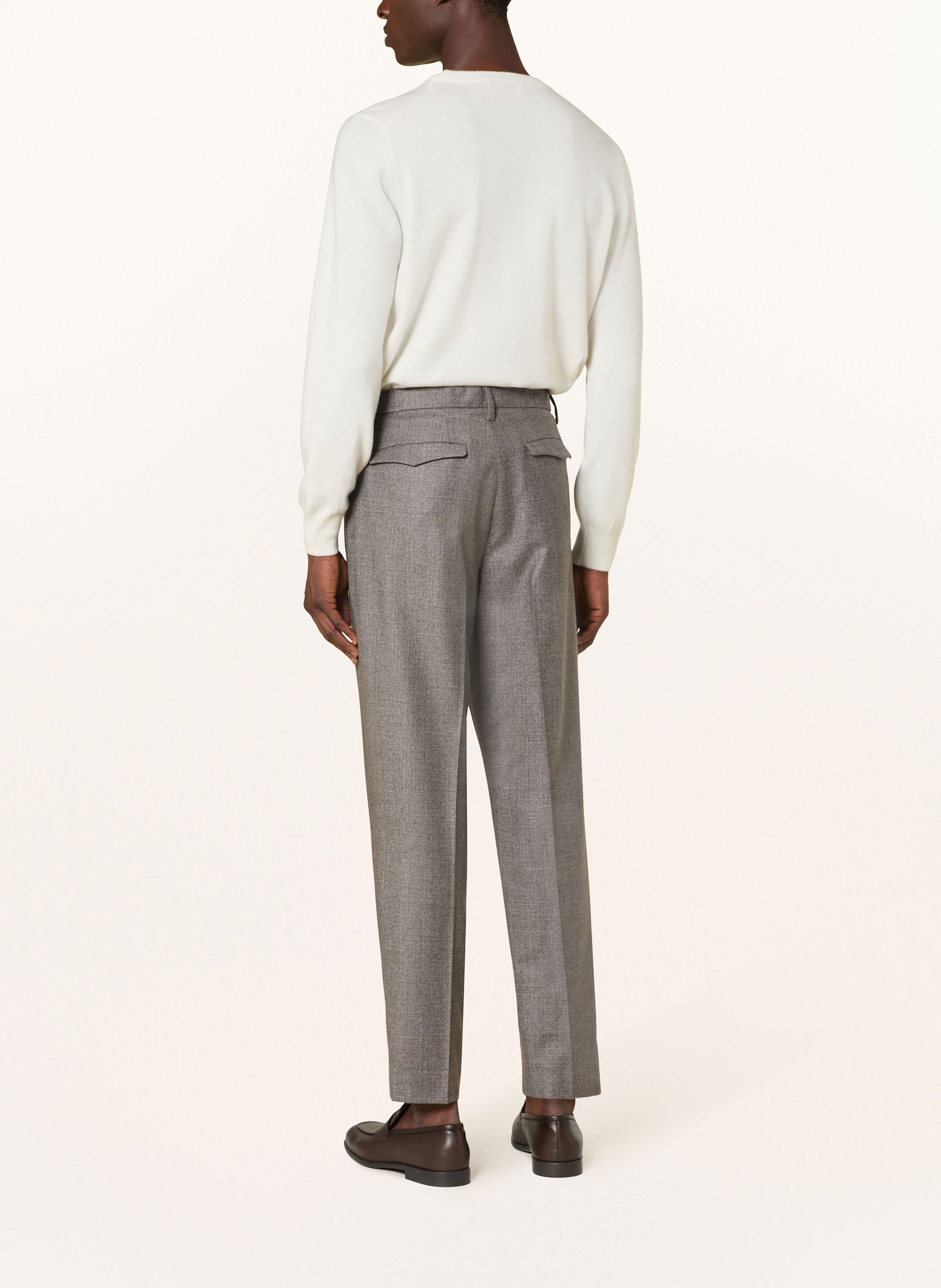 Thumbnail - Barena Venezia Anzughose Masco Bita Regular Fit grau