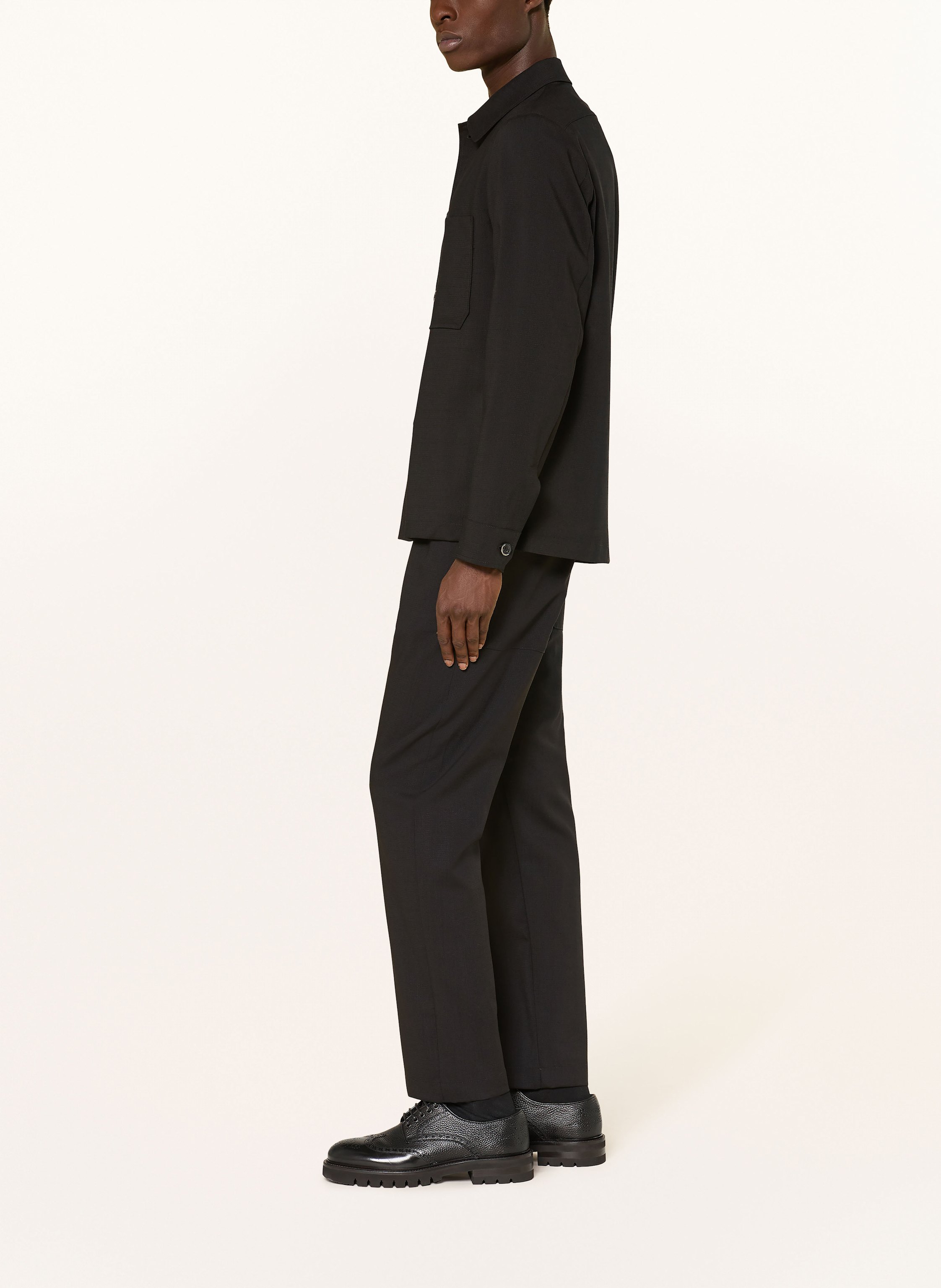 Thumbnail - Barena Venezia Hose Bativoga Comfort Fit schwarz