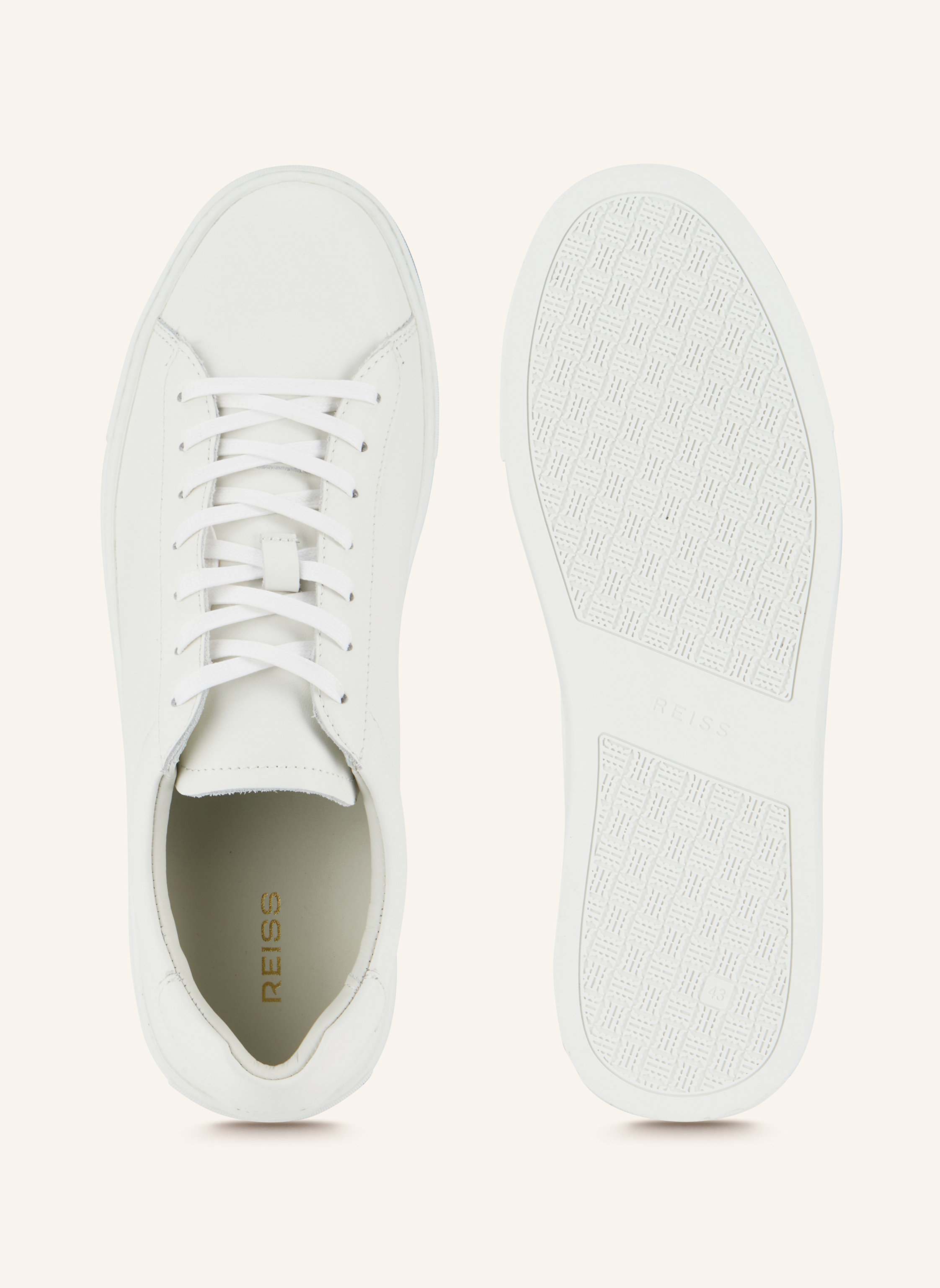Thumbnail - Reiss Sneaker Finley weiss