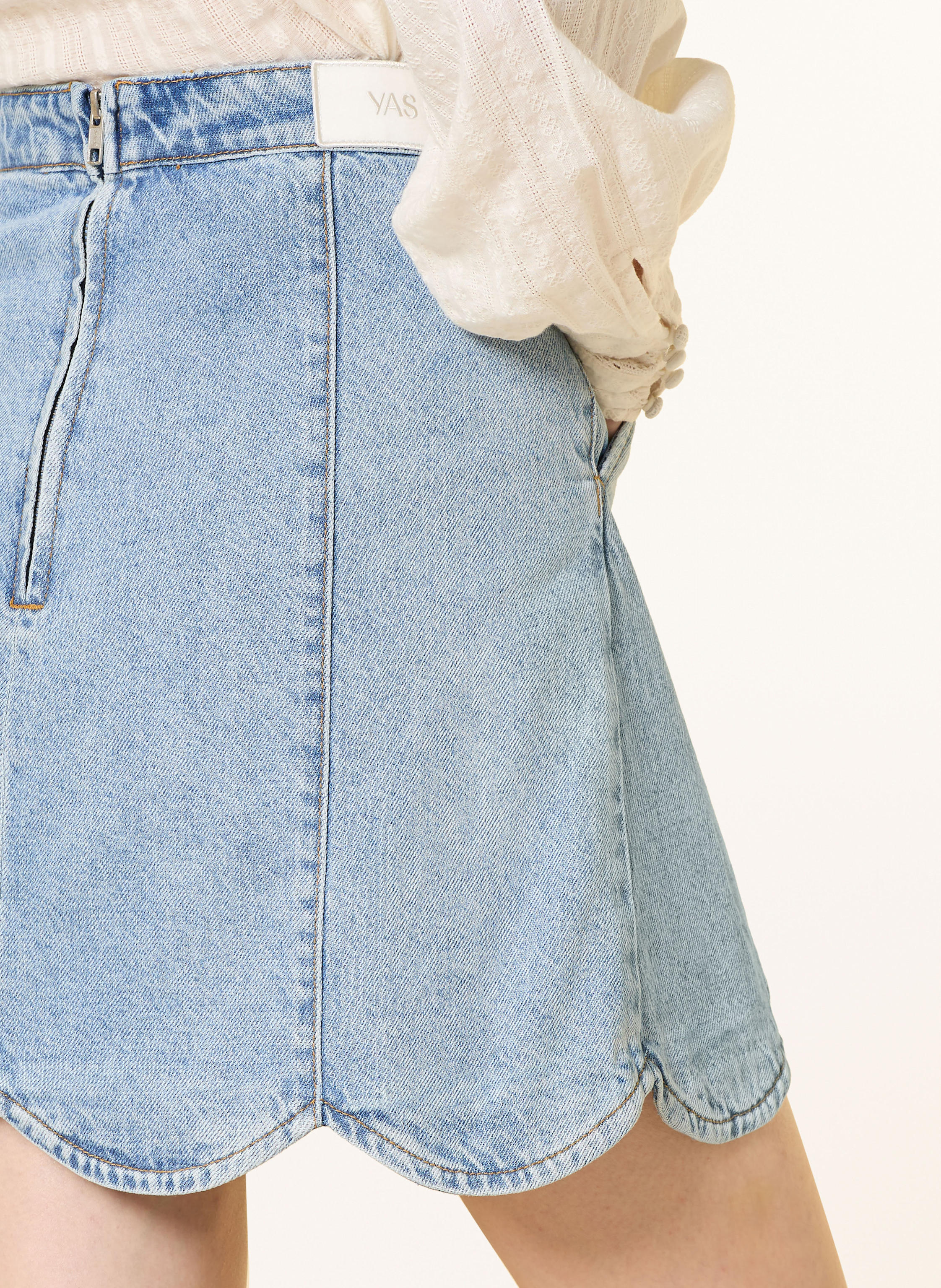 Thumbnail - Y.A.S. Jeansrock blau