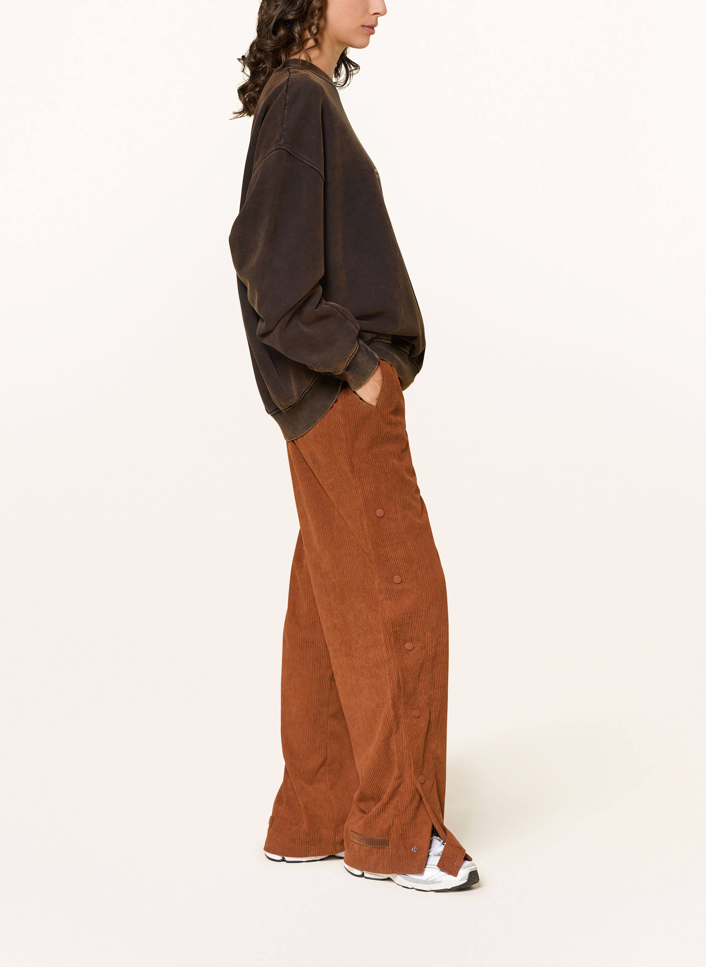 Thumbnail - Karo Kauer Cordhose braun