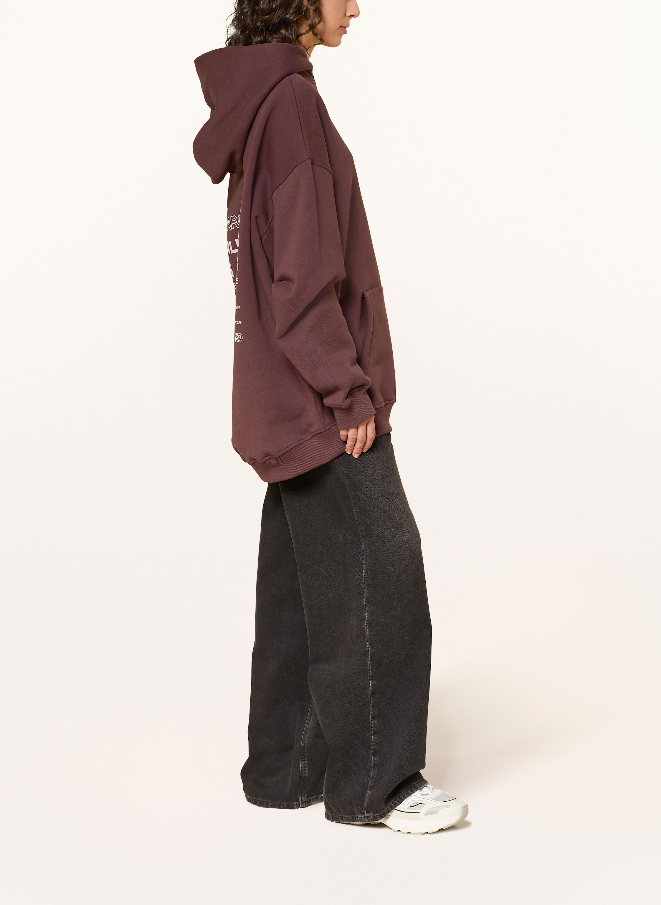 Thumbnail - Karo Kauer Oversized-Hoodie braun