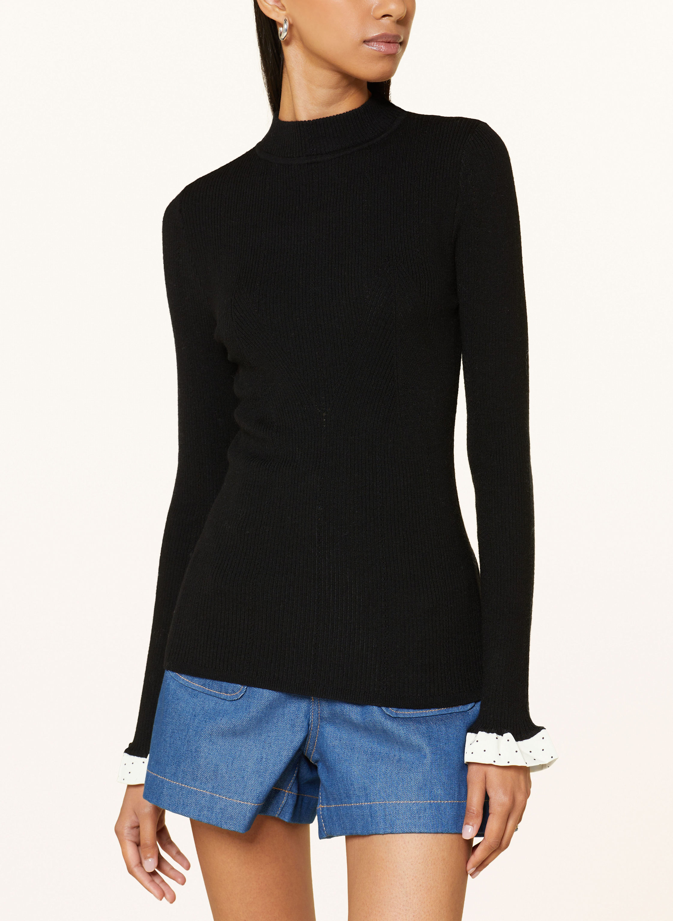 Thumbnail - Claudie Pierlot Pullover schwarz