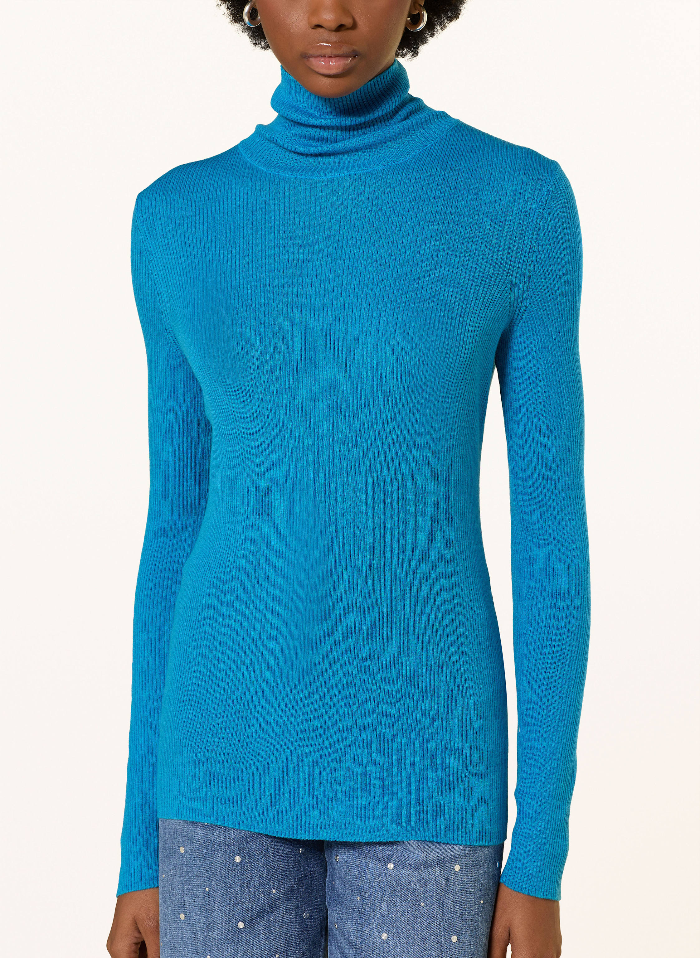 Thumbnail - Maje Rollkragenpullover gruen