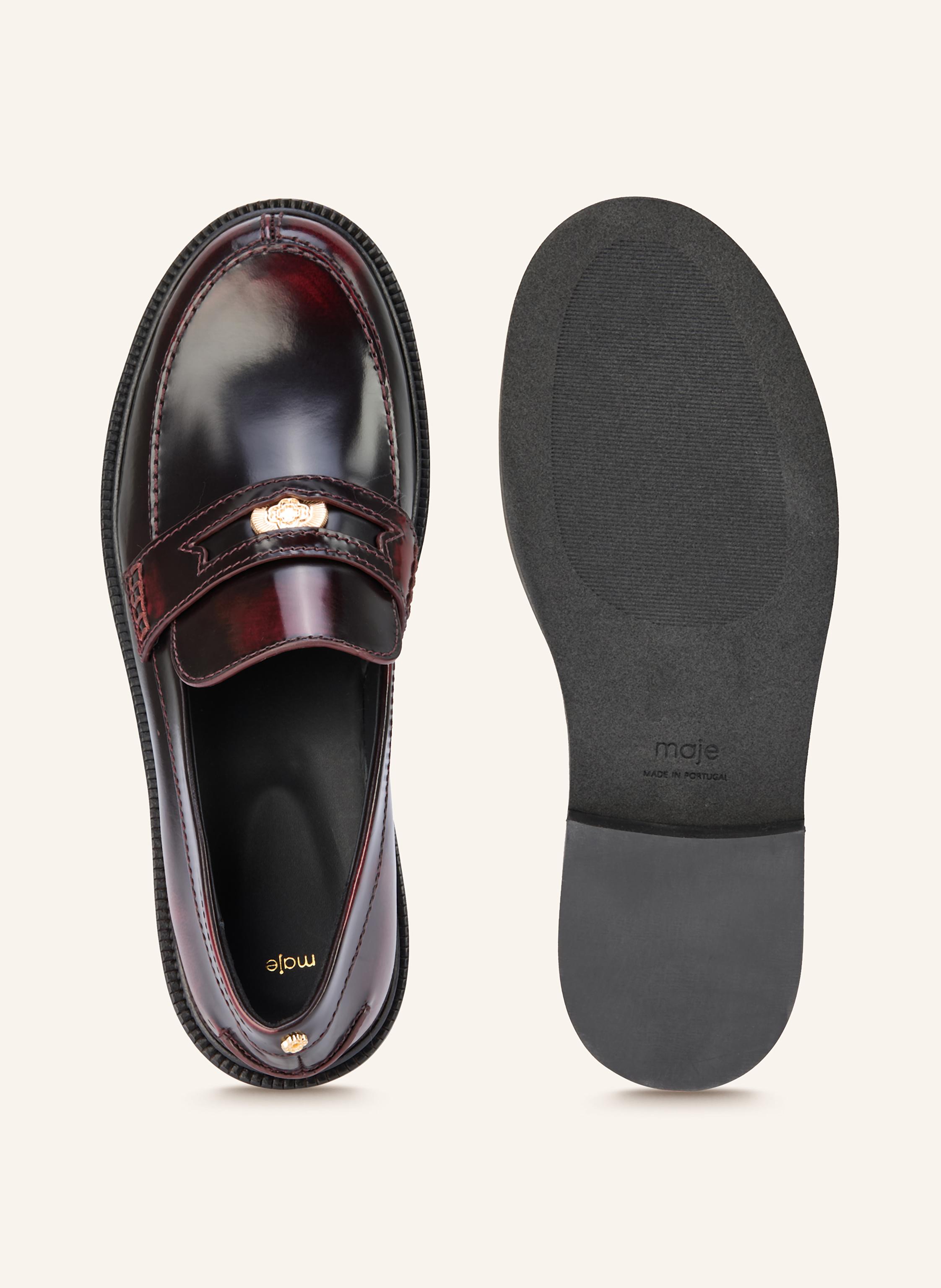 Thumbnail - Maje Penny-Loafer rot