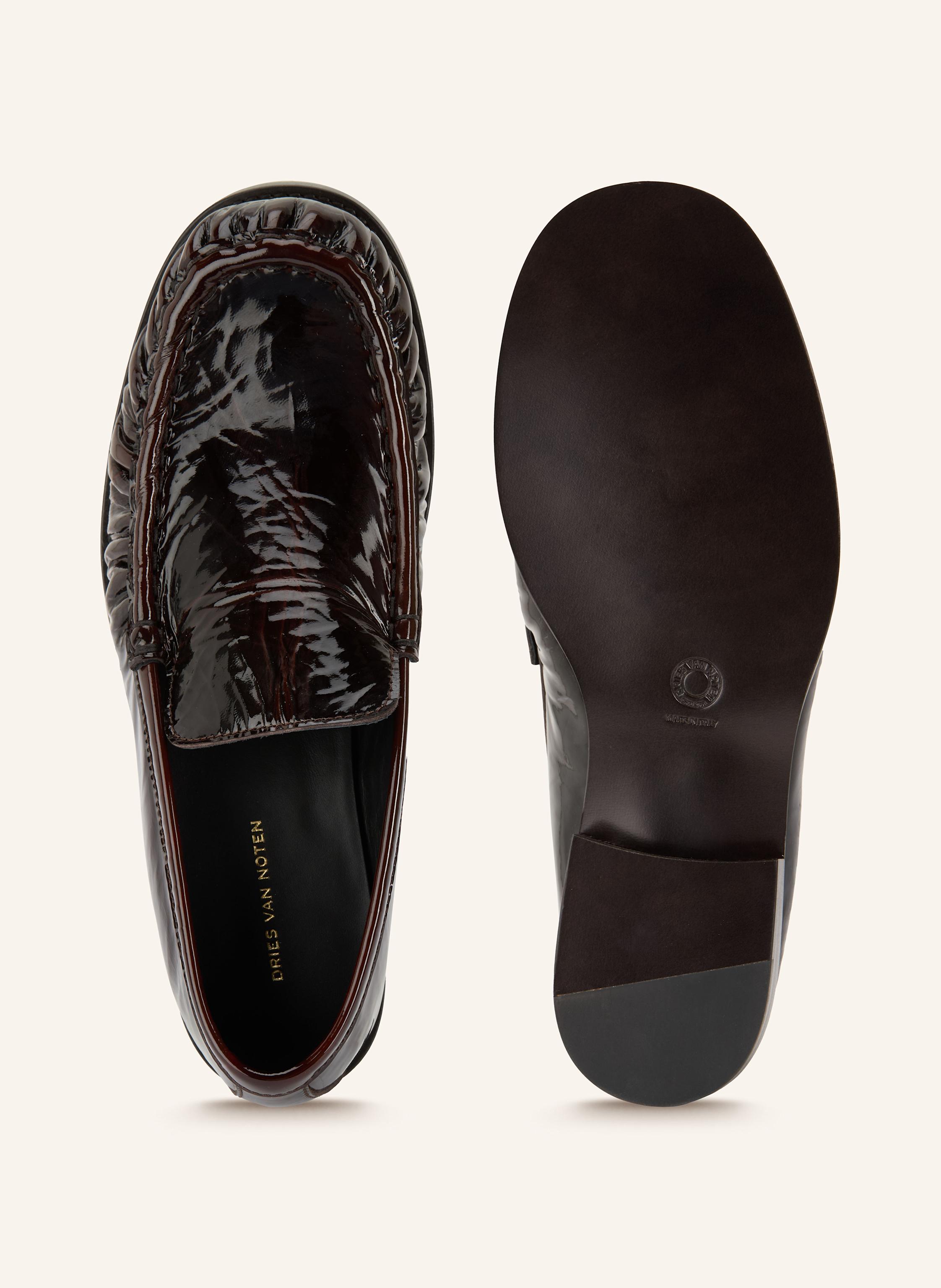 Thumbnail - Dries Van Noten Lack-Slipper braun