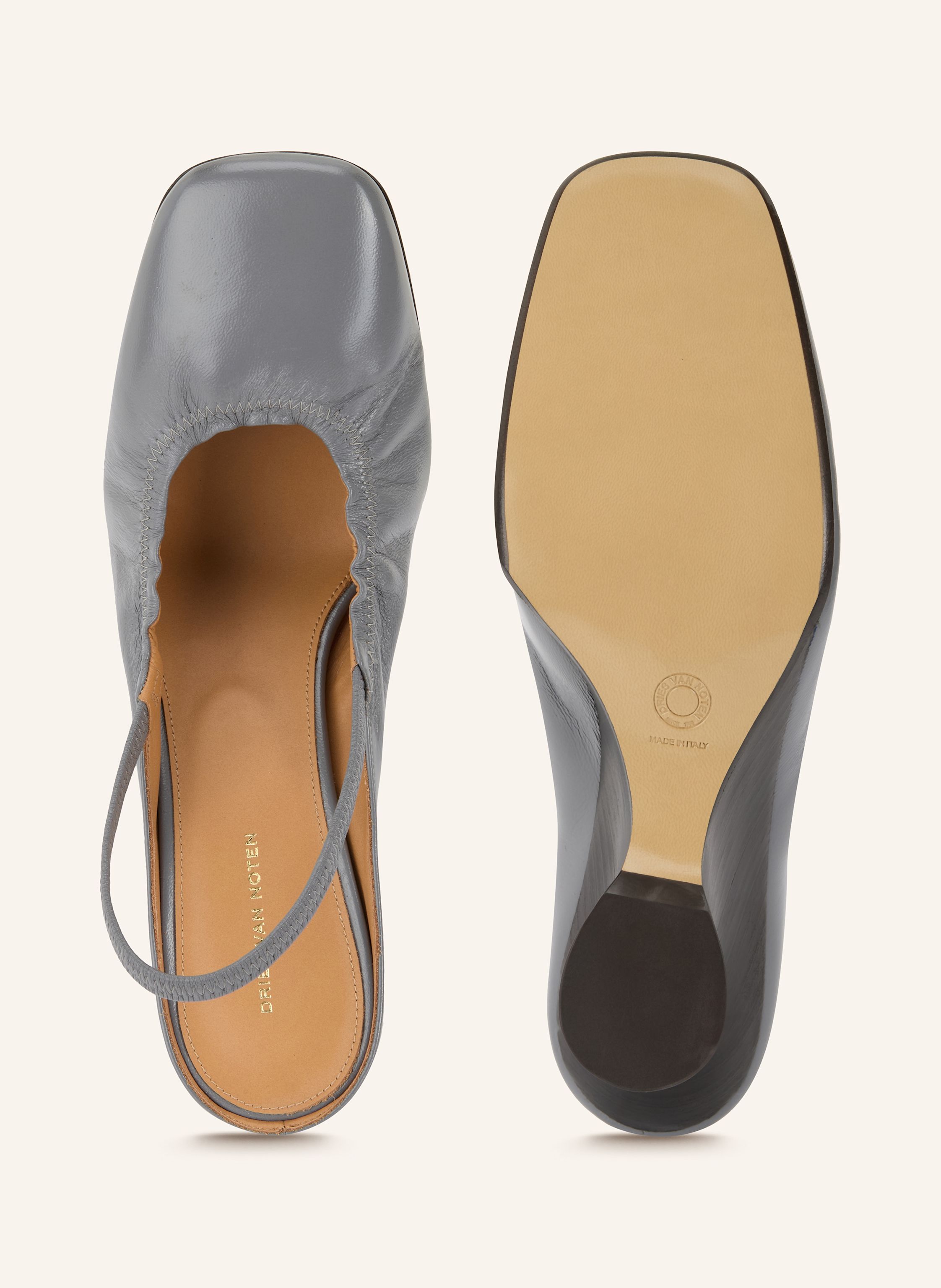 Thumbnail - Dries Van Noten Slingpumps grau