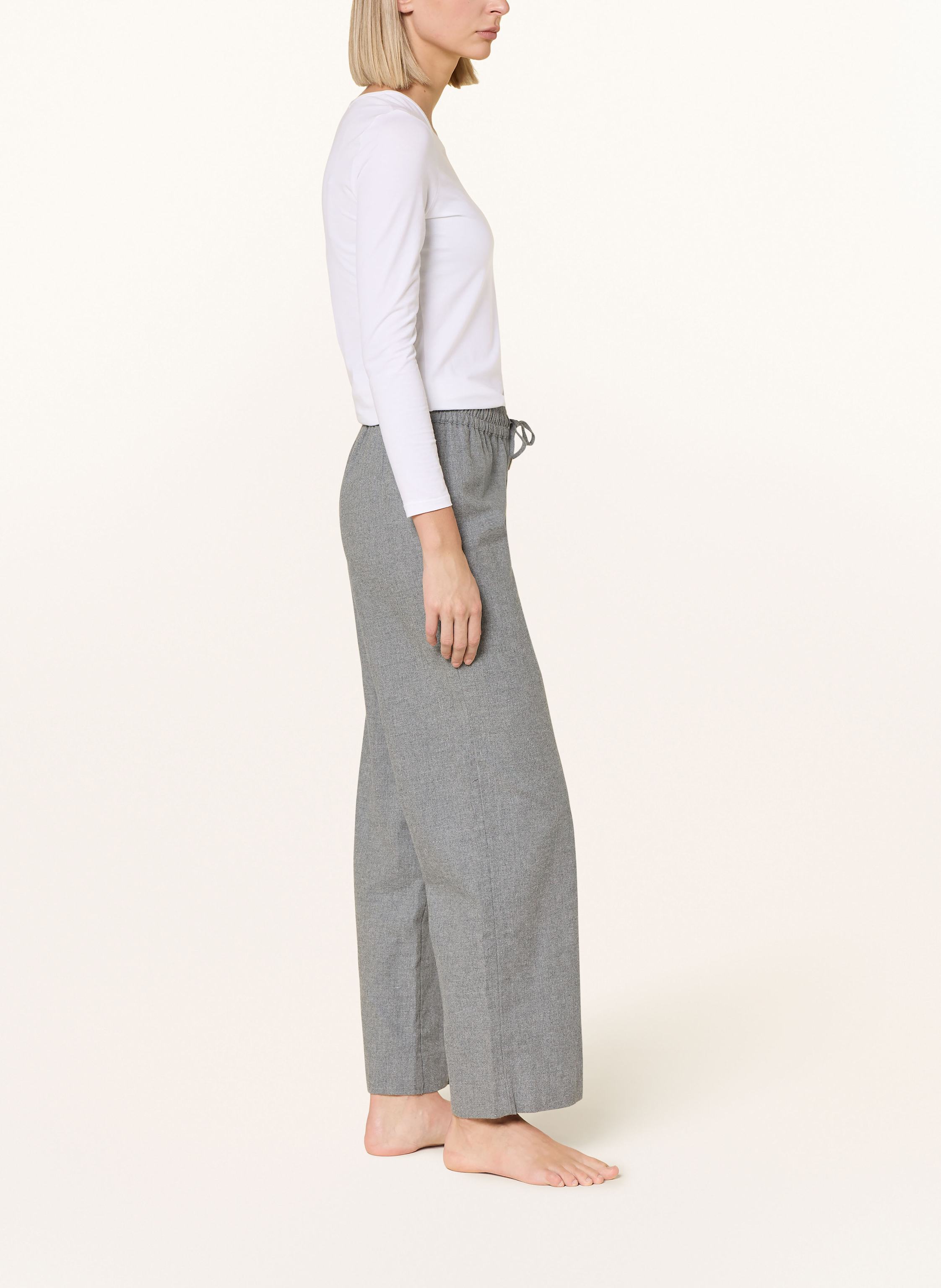 Thumbnail - Chantelle Lounge-Hose Karl Aus Flanell grau