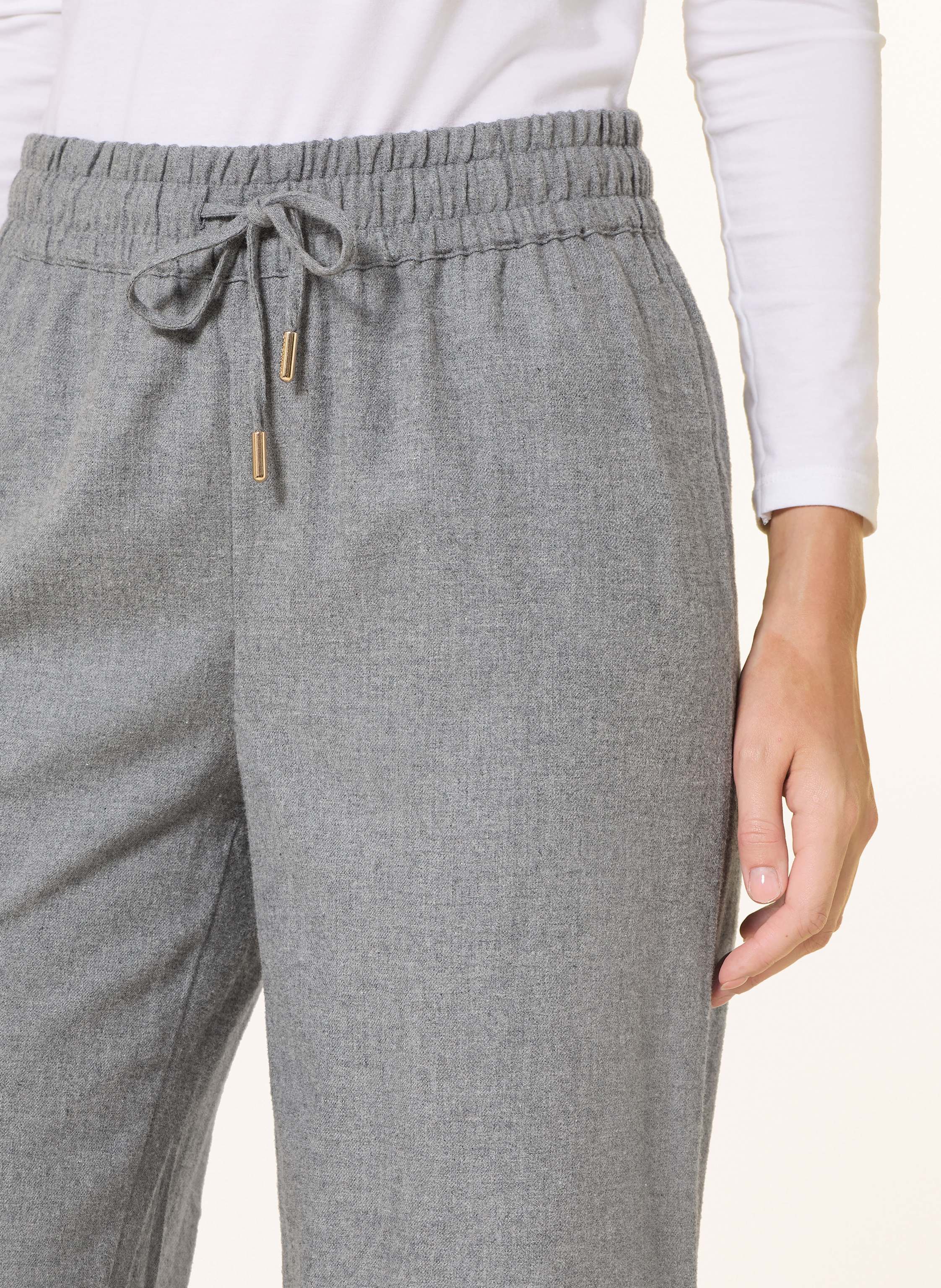 Thumbnail - Chantelle Lounge-Hose Karl Aus Flanell grau