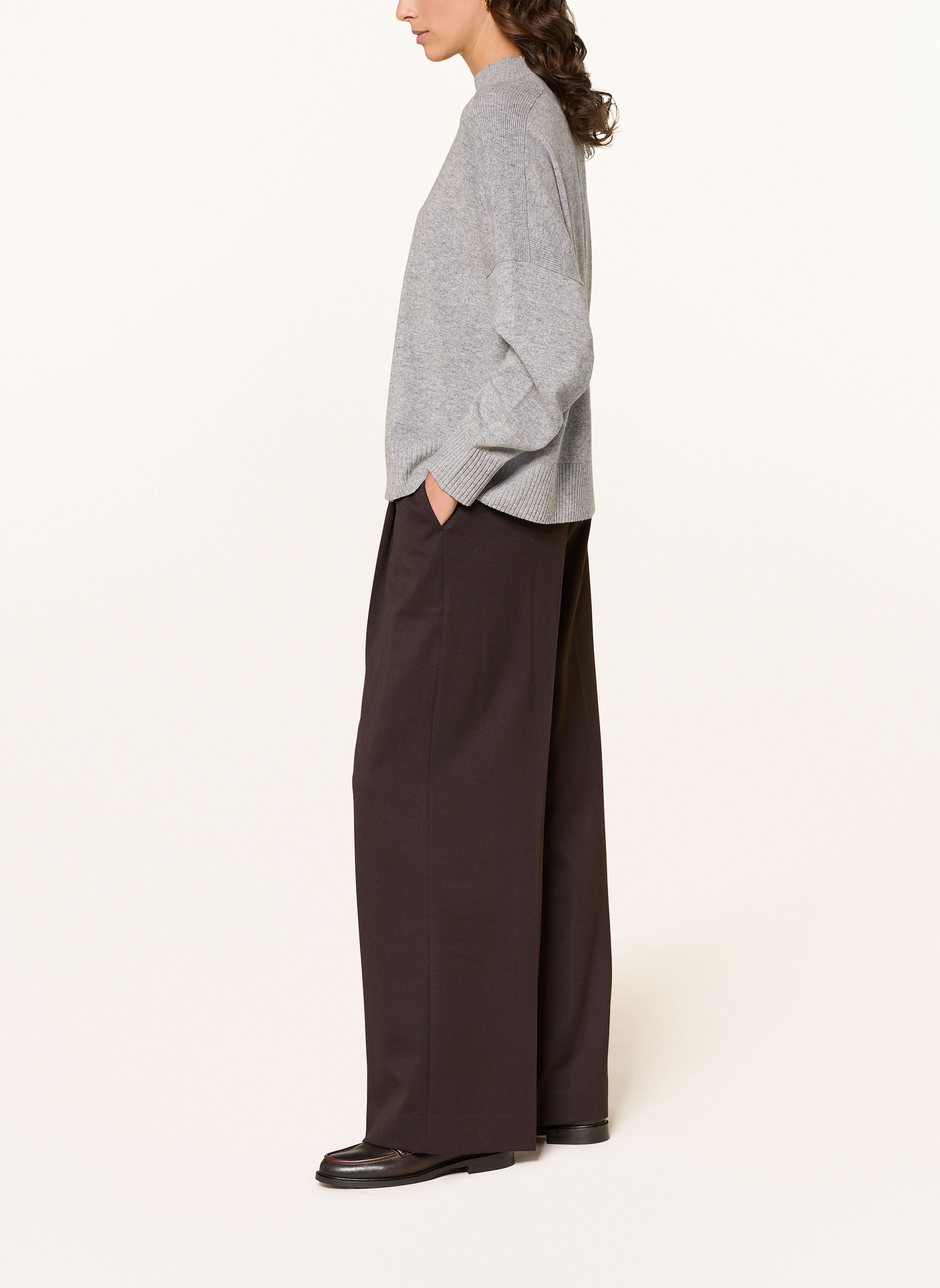 Thumbnail - Reiss Marlenehose Camelia braun