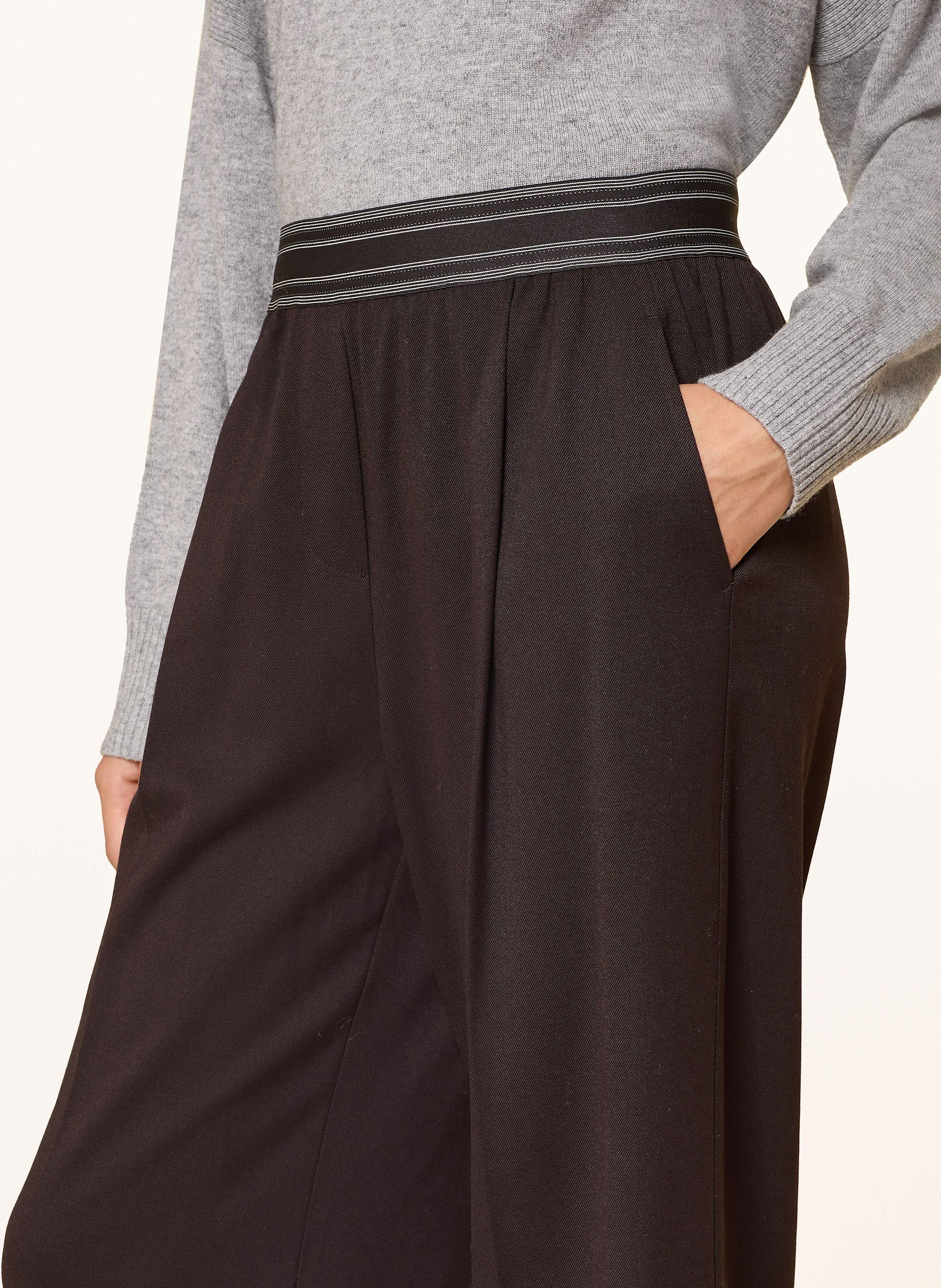 Thumbnail - Reiss Marlenehose Camelia braun