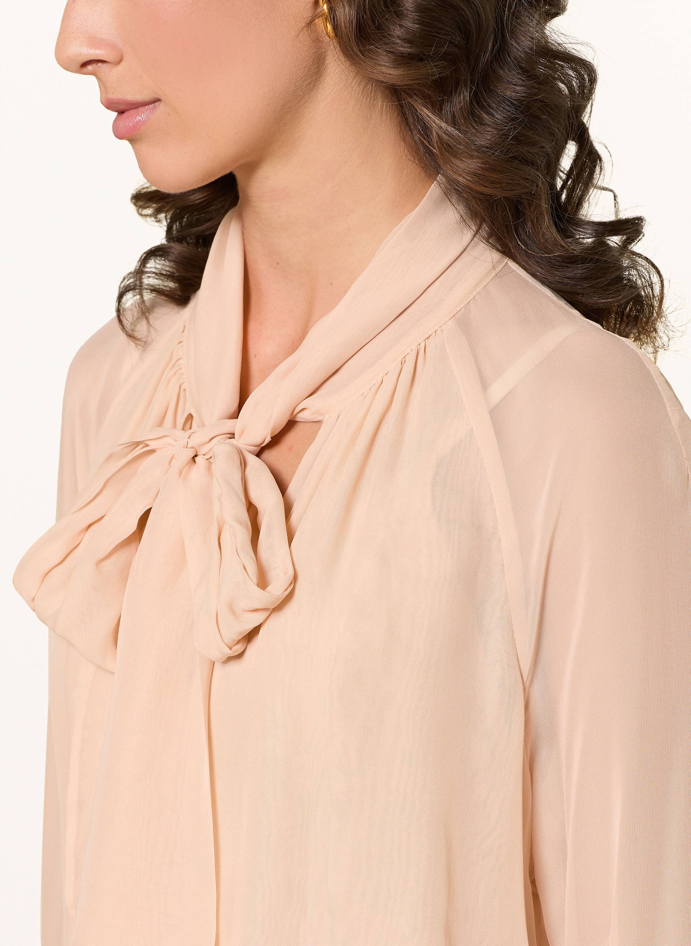 Thumbnail - Reiss Bluse Tina Mit Schluppe rosa