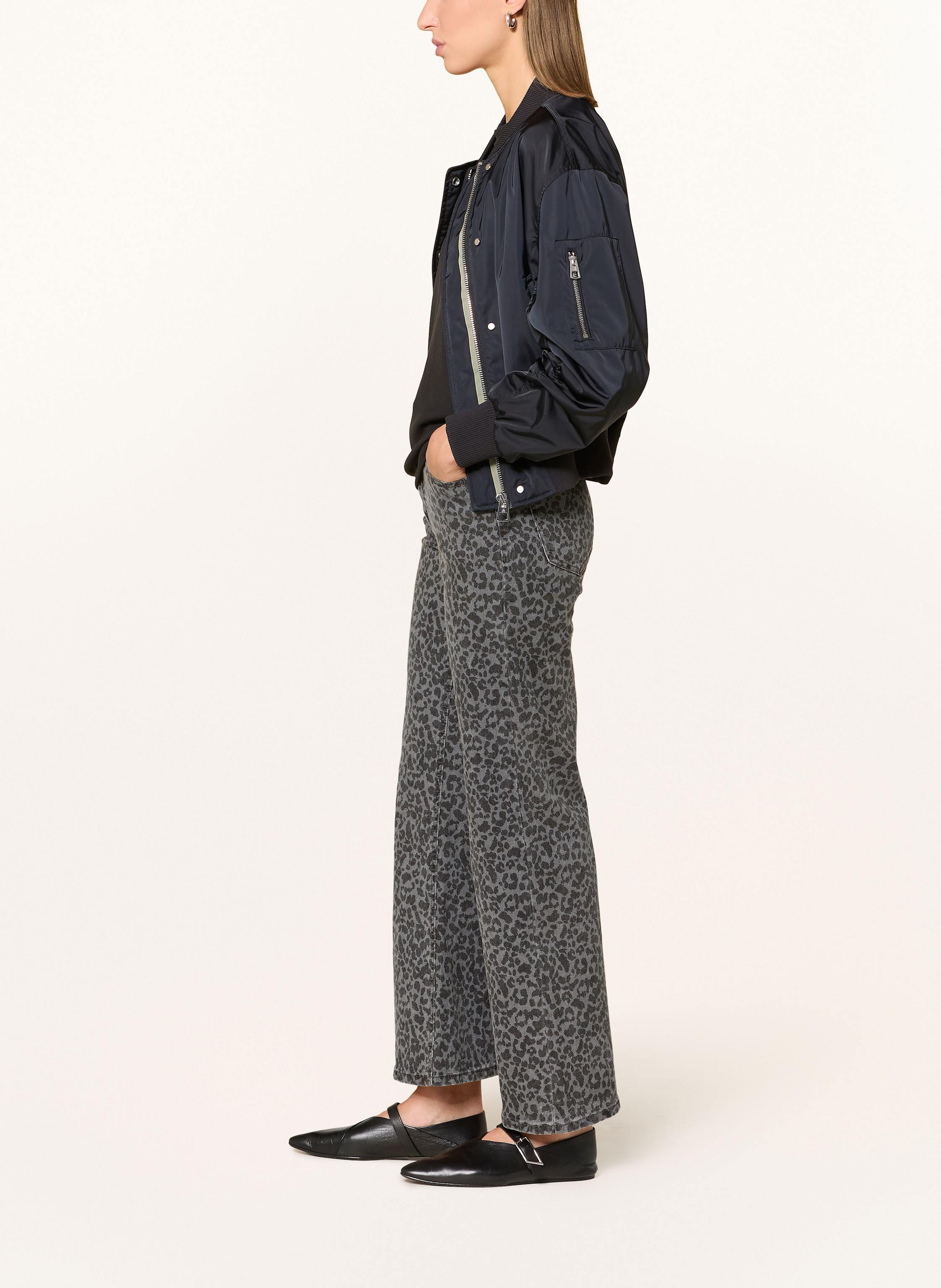 Thumbnail - Miss Goodlife Straight Jeans grau