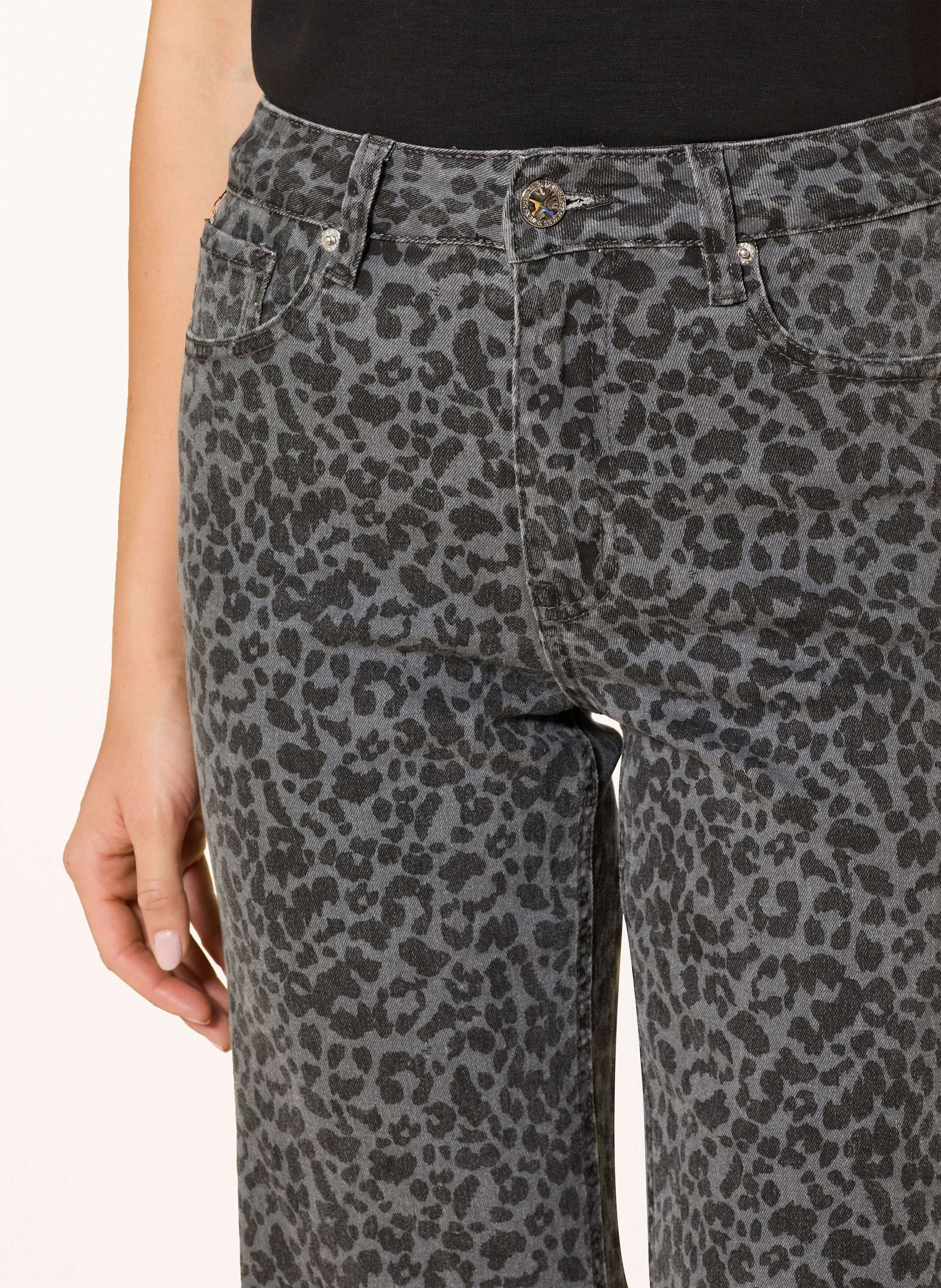 Thumbnail - Miss Goodlife Straight Jeans grau