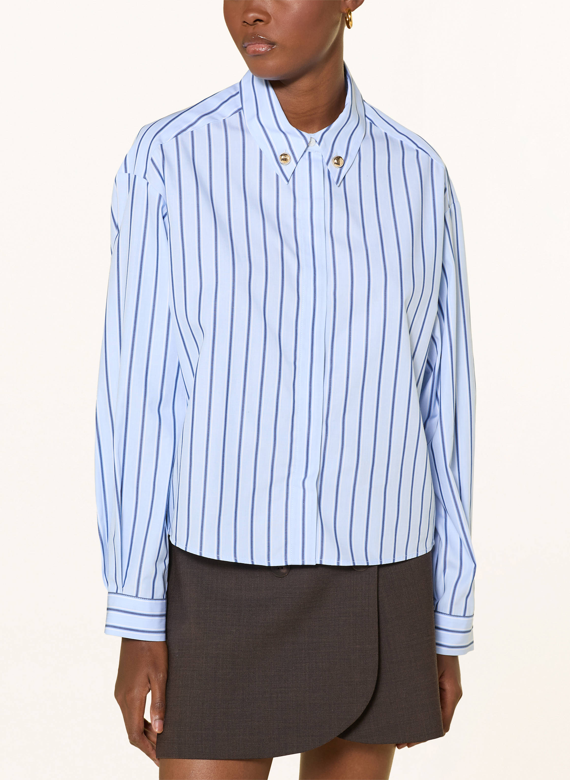 Thumbnail - Claudie Pierlot Hemdbluse blau