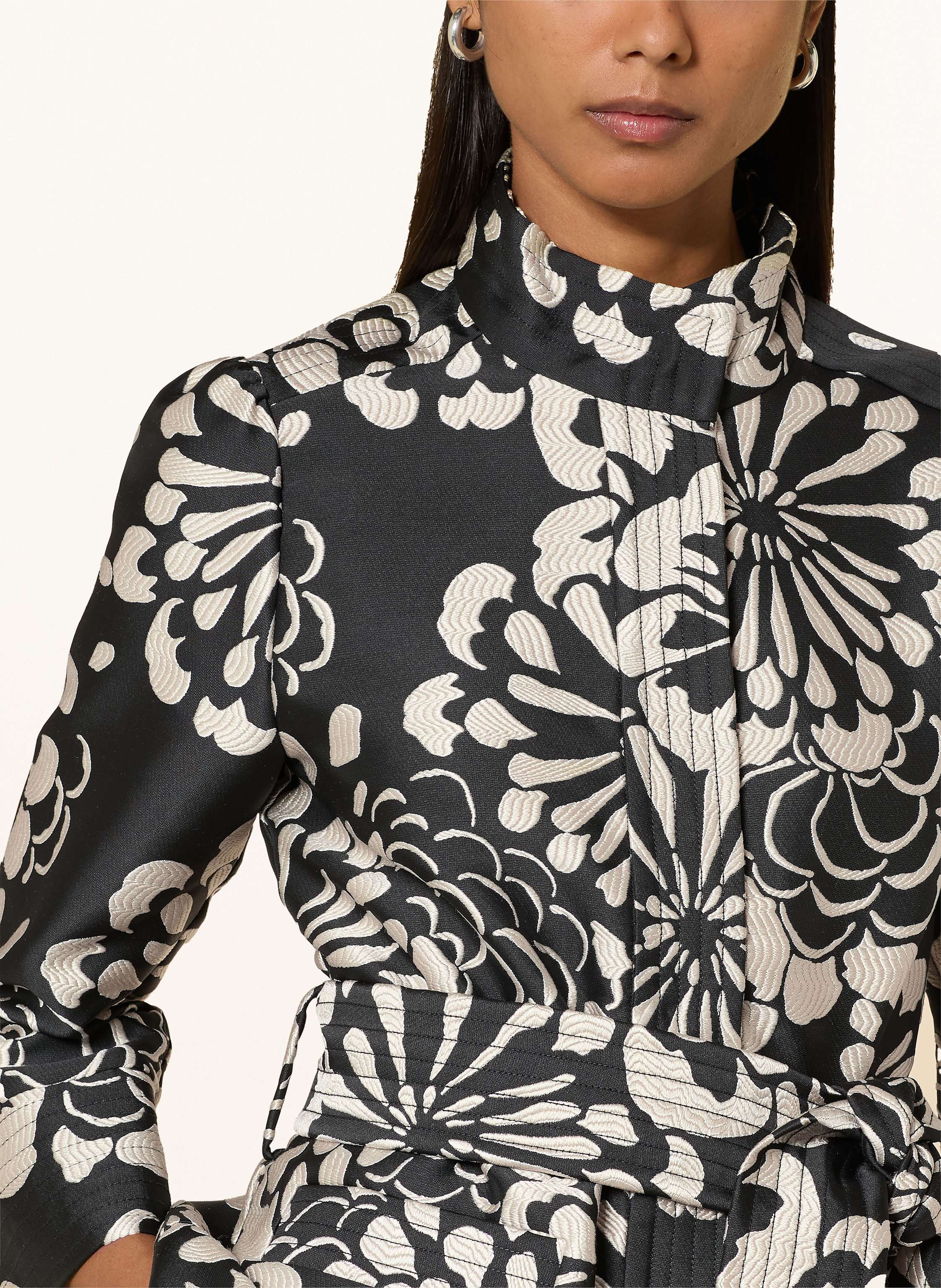 Thumbnail - Dea Kudibal Jacquard-Jacke Elladea schwarz