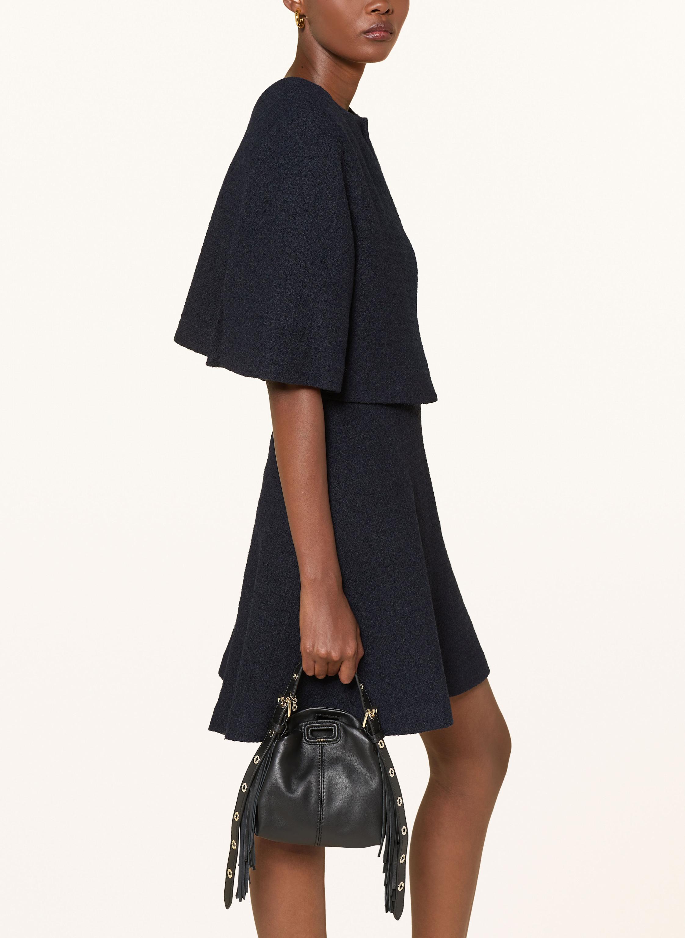 Thumbnail - Maje Set: Kleid Und Cropped-Jacke blau