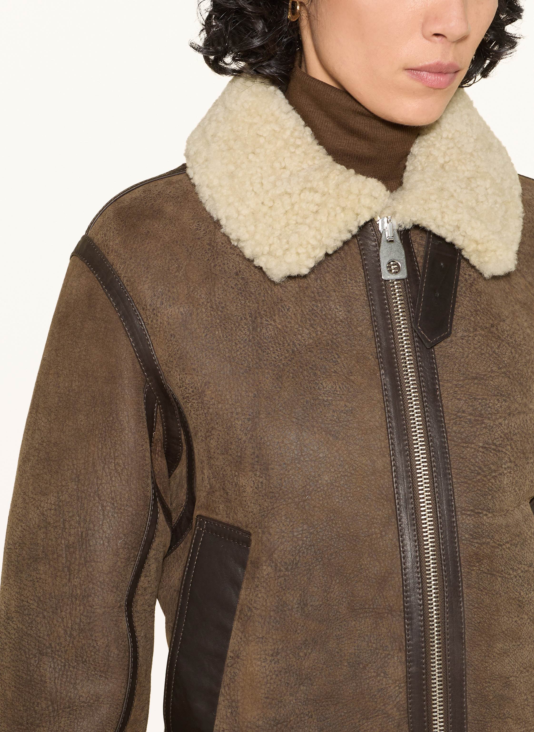 Thumbnail - Belstaff Lederjacke Erskine braun