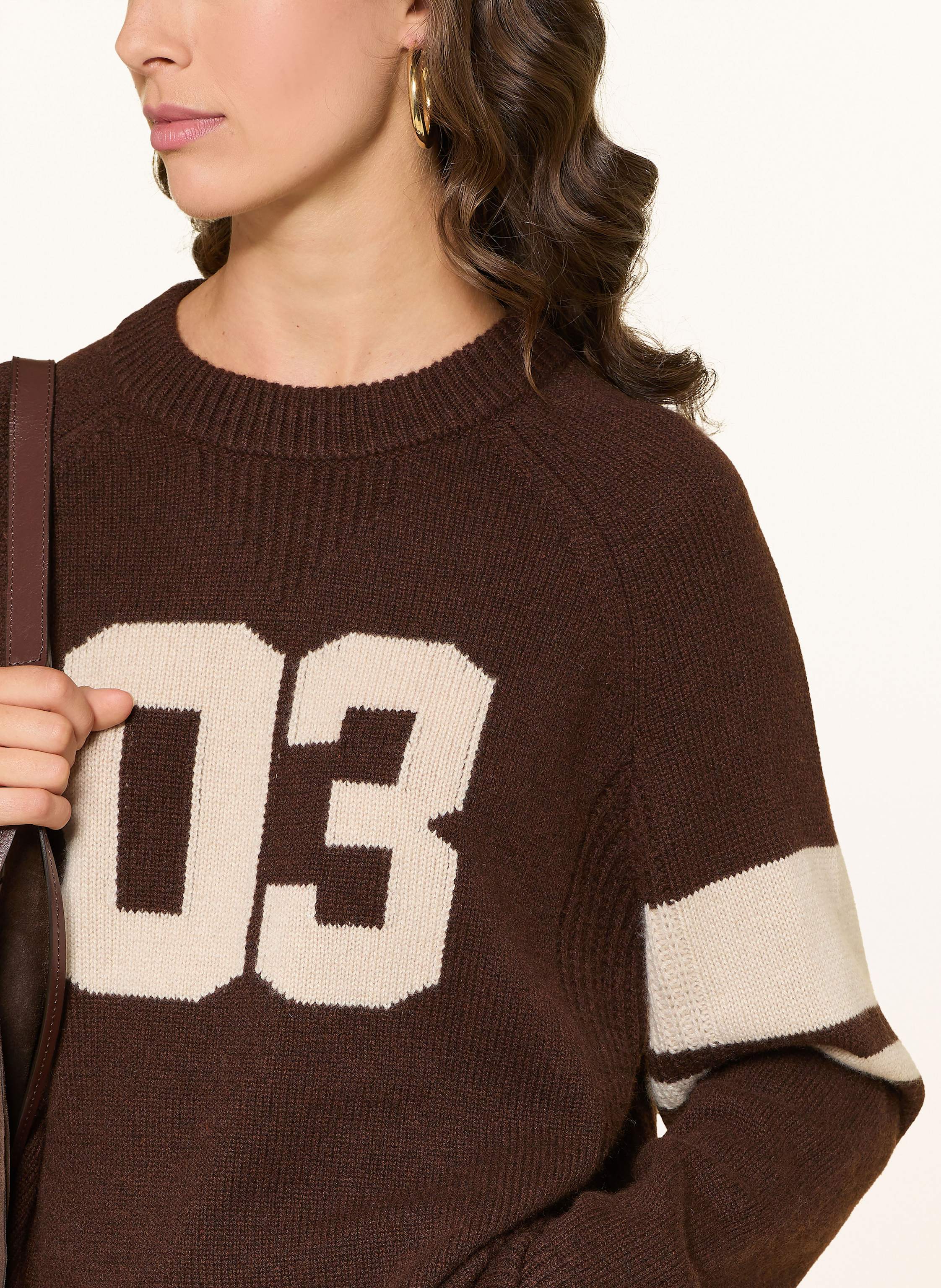 Thumbnail - Ba&Sh Cashmere-Pullover Cobe braun