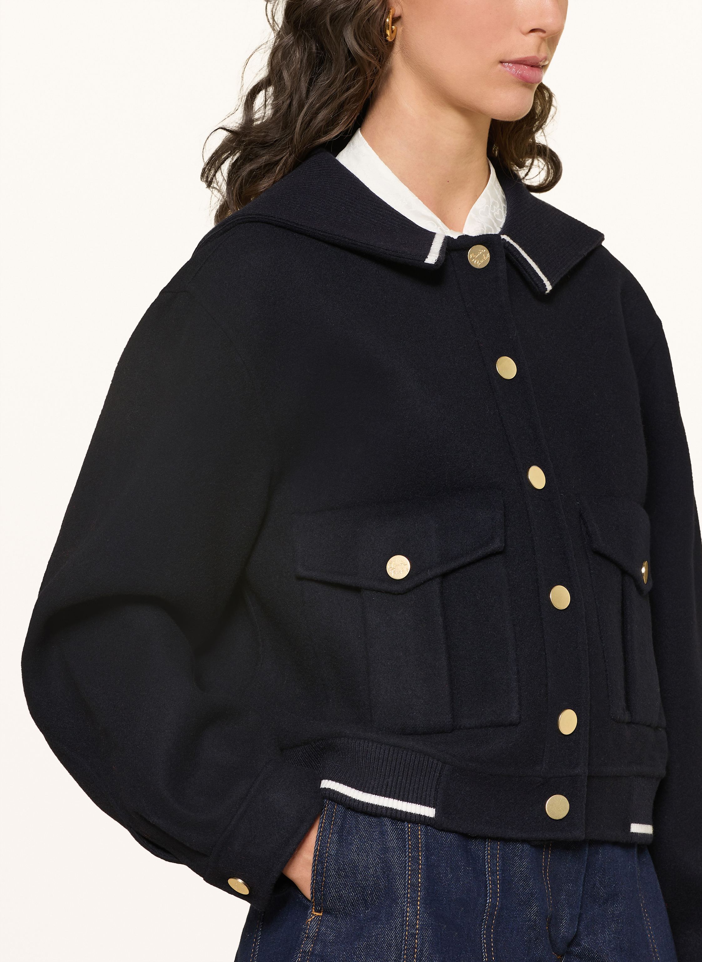 Thumbnail - Claudie Pierlot Jacke blau