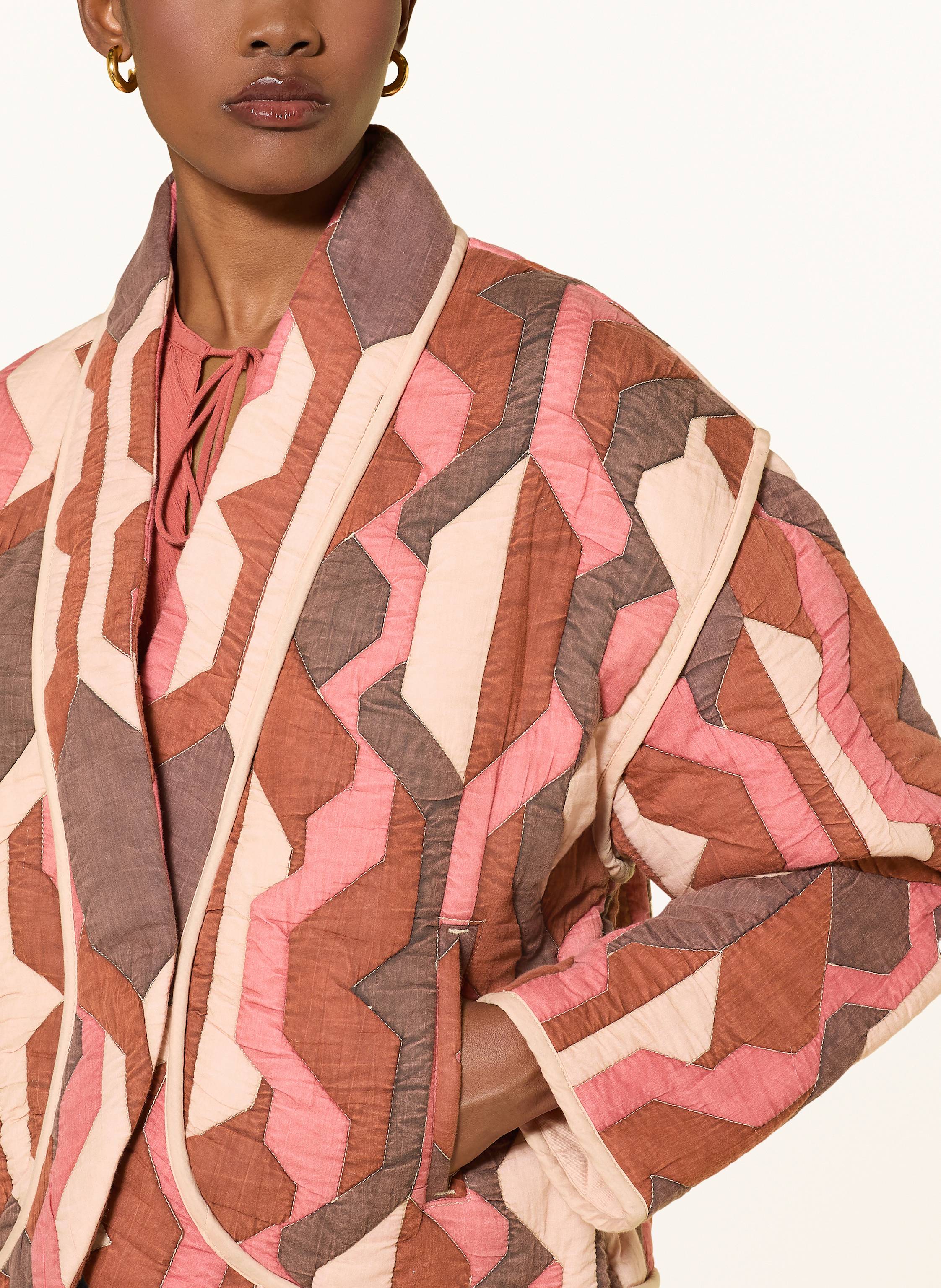 Thumbnail - Ba&Sh Steppjacke Trincy rot