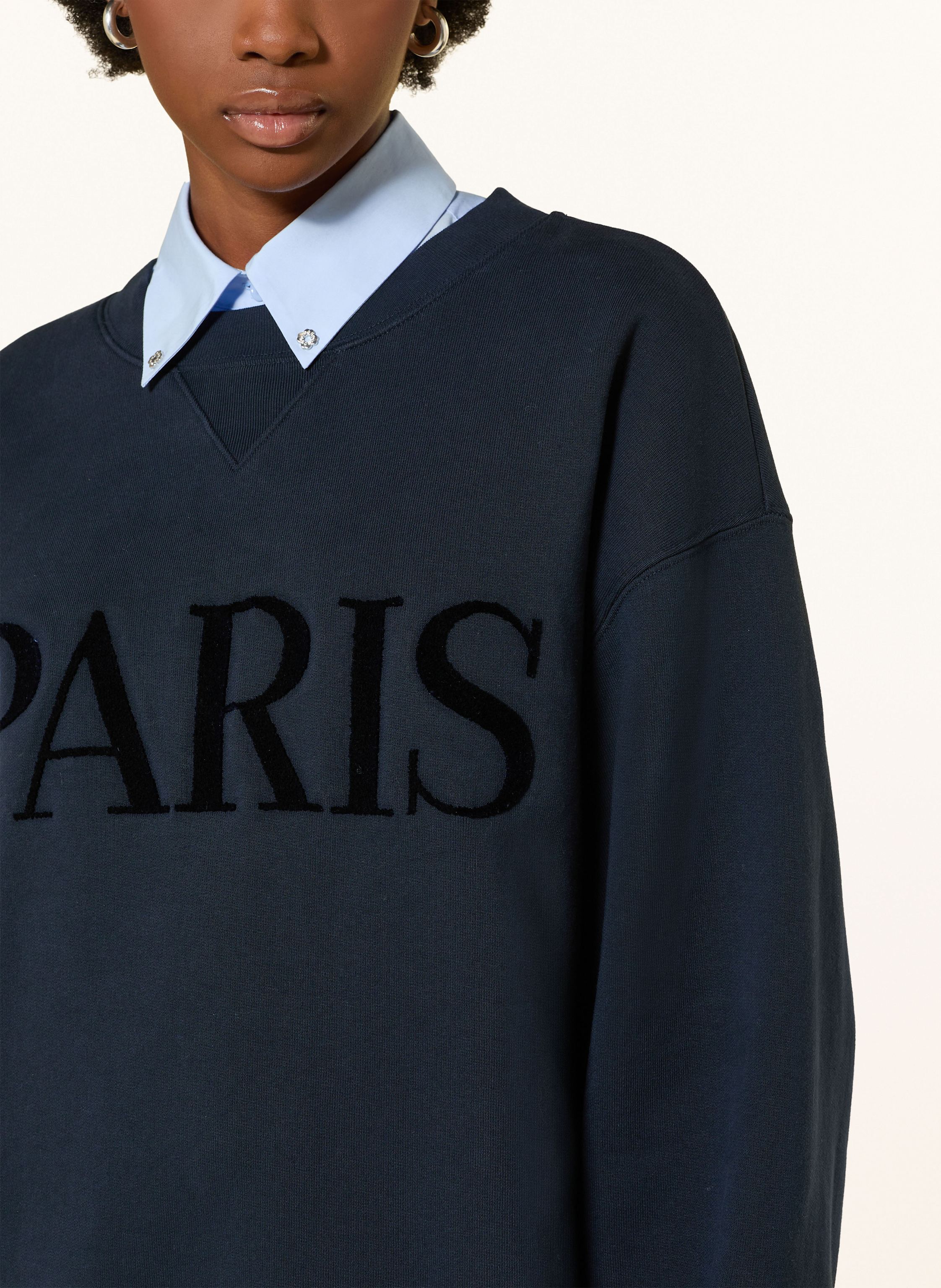 Thumbnail - Maje Oversized-Sweatshirt blau