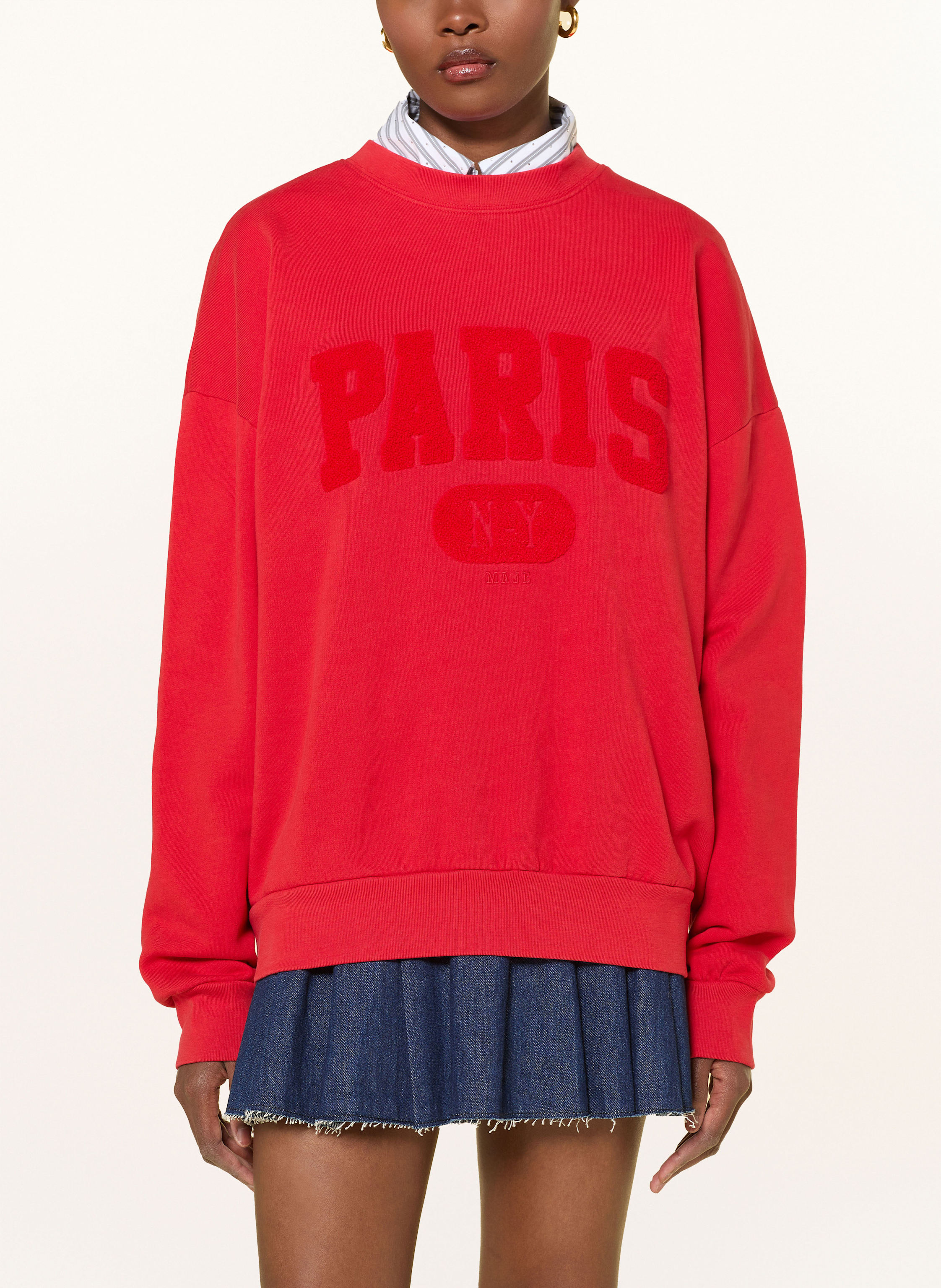 Thumbnail - Maje Sweatshirt rot